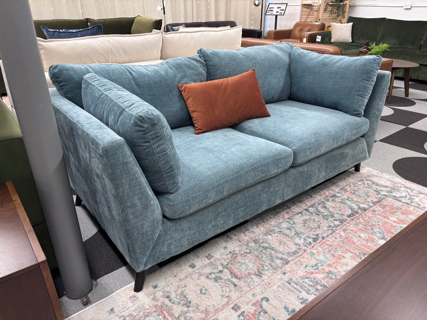 Sea Foam HM Richards 78" Sofa