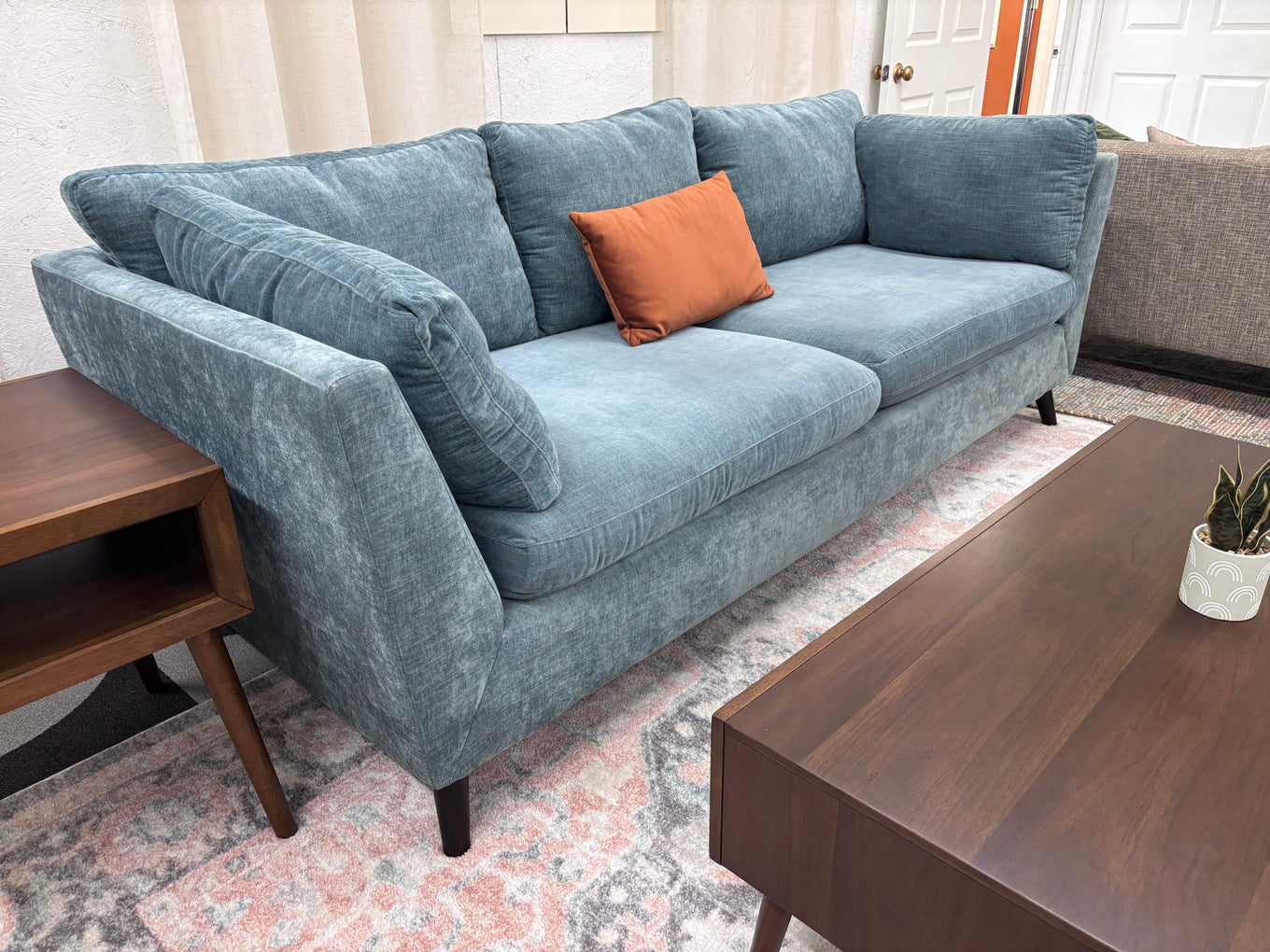 Sea Foam HM Richards 94" Sofa