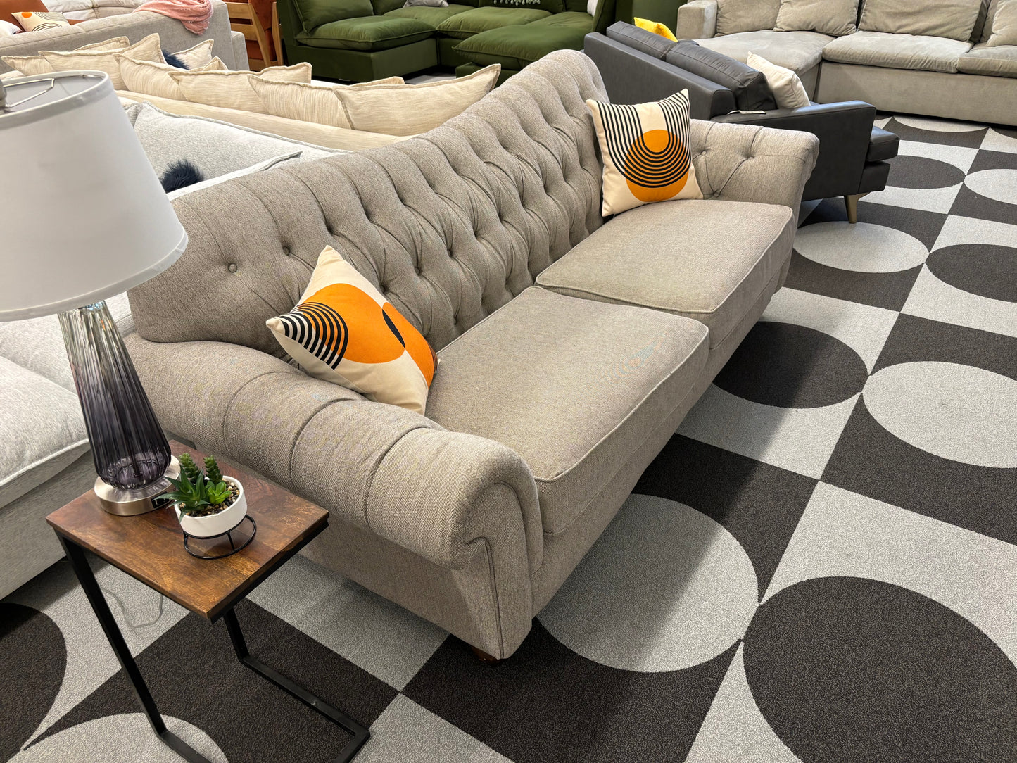Grey Haverty’s Chesterfield Sofa