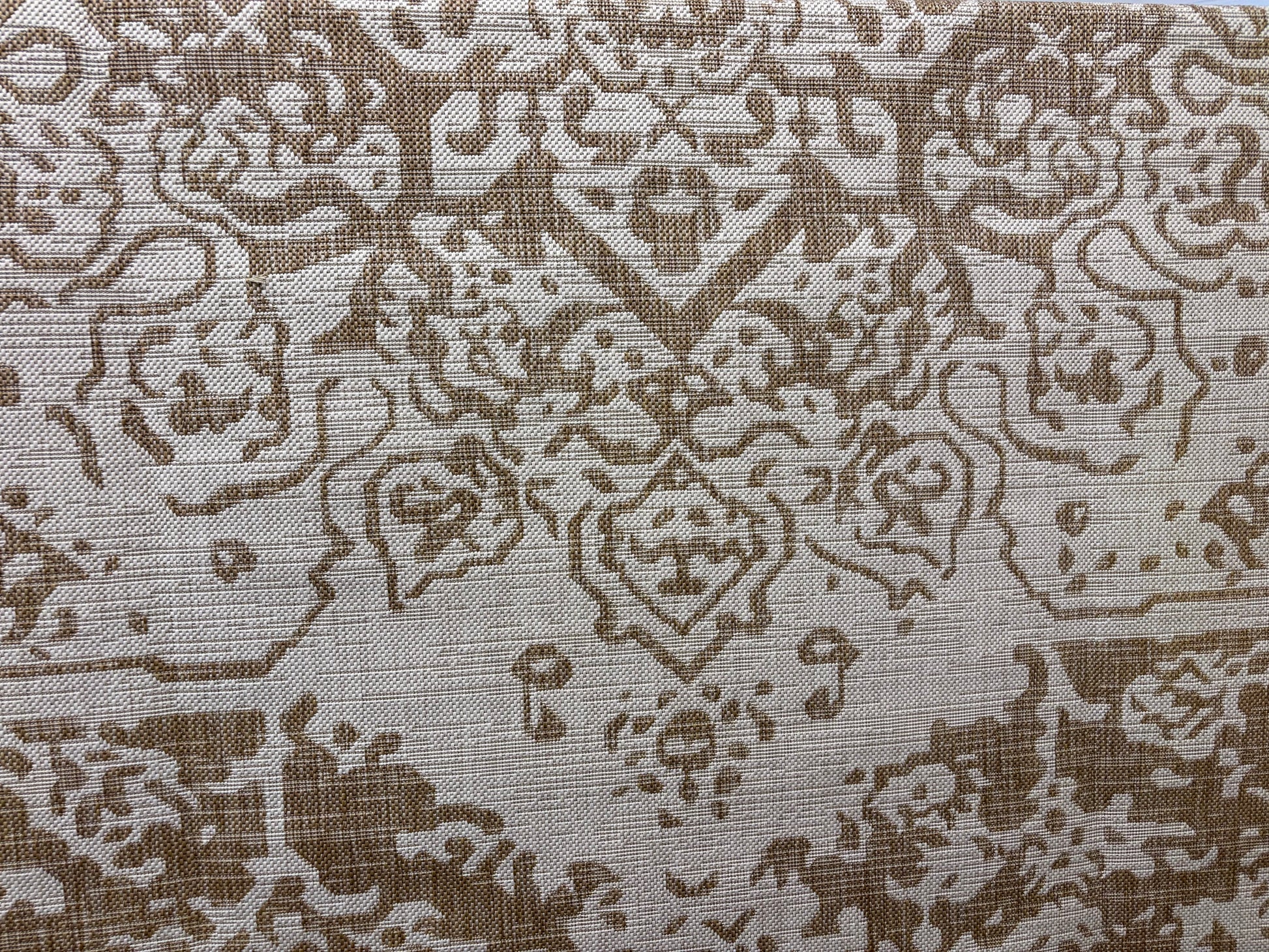 Beige 7'10x10' Jill Zarin Outdoor Rectangle Rug - Reclaimed Elegance