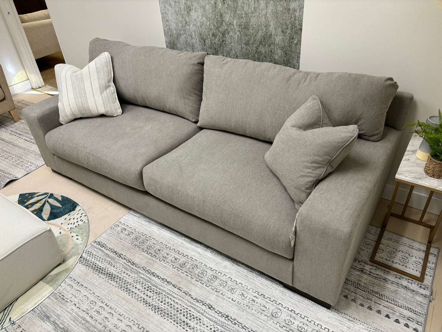 Cool Beige Ashley Furniture Maggie Sofa