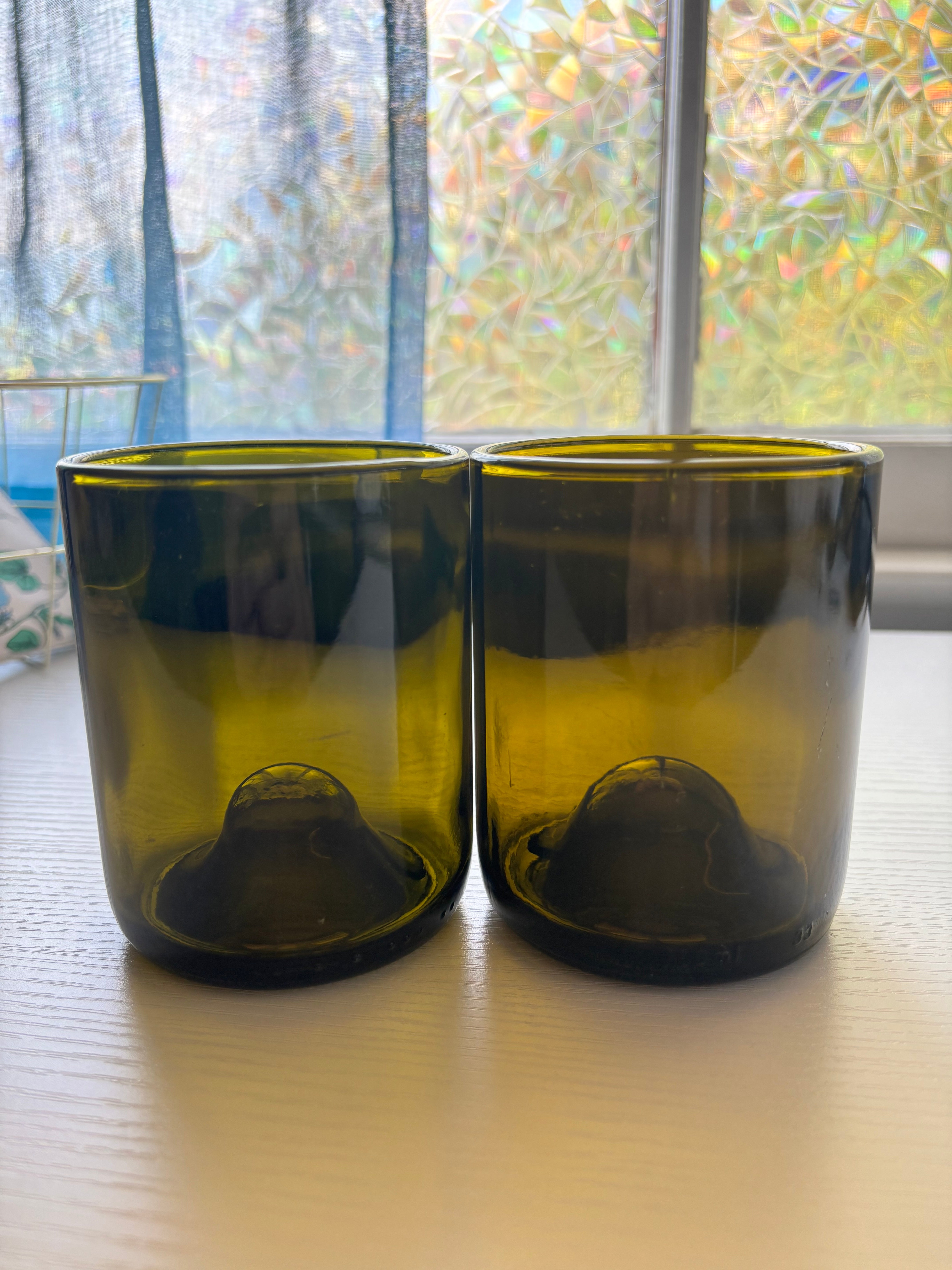 Olive Industrial Style Tumbler Set