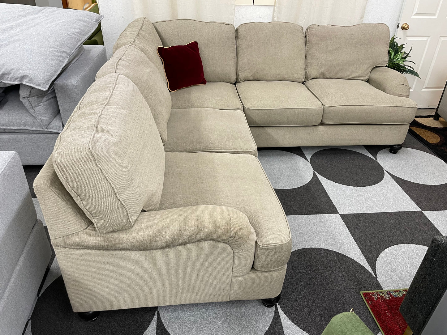 Fawn Ashley Furniture Corner Sectional