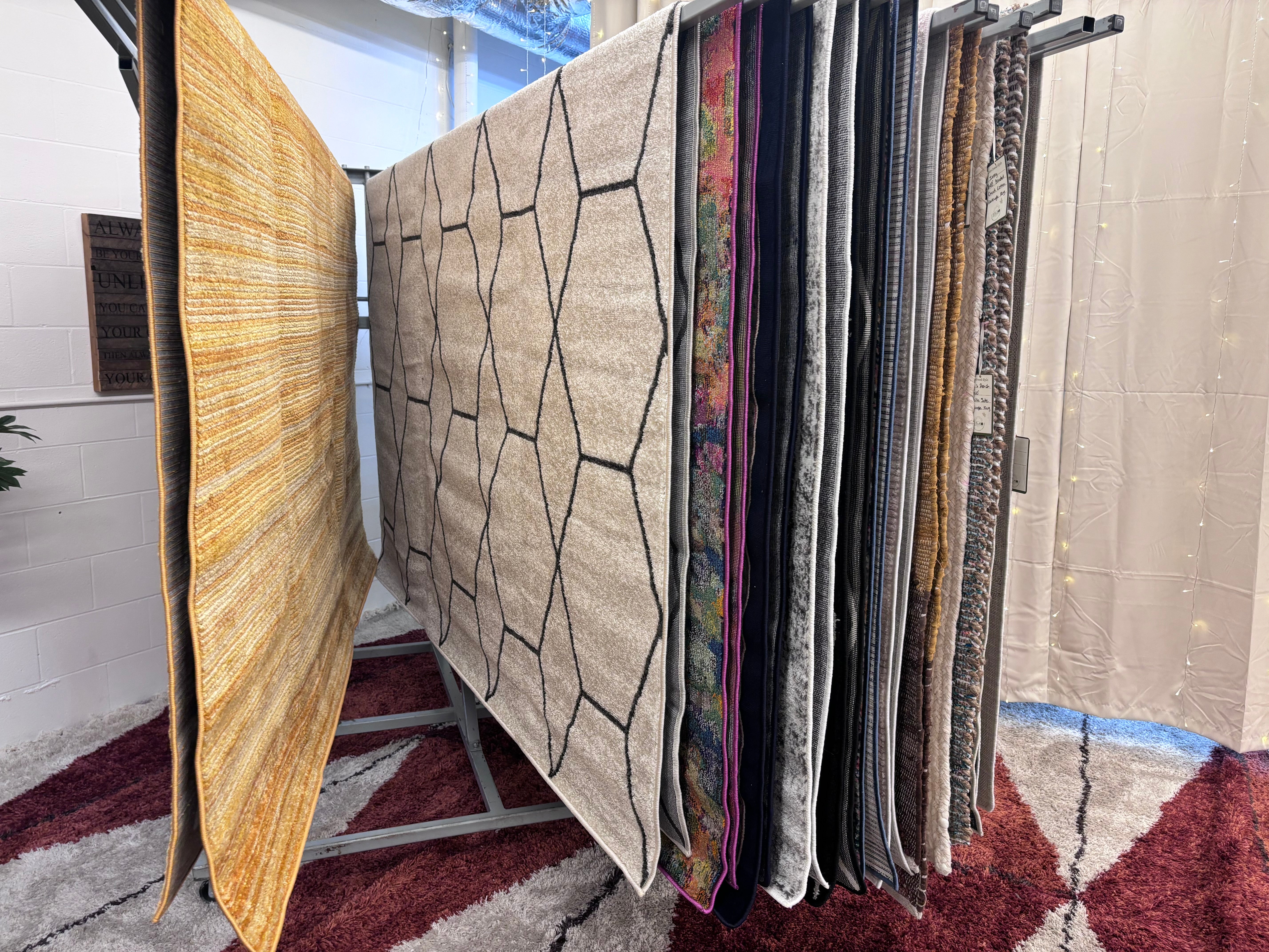 Ivory 7'10x10' Trellis Frieze Rectangle Rug