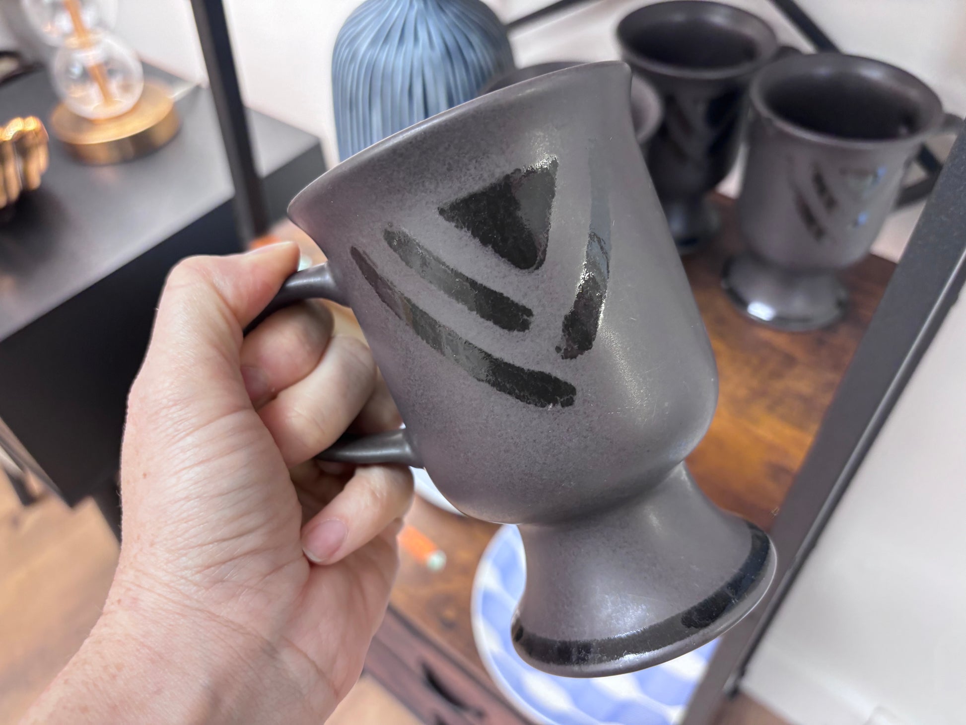 Gothic Rustic Ceramic Mug (Single) - Reclaimed Elegance
