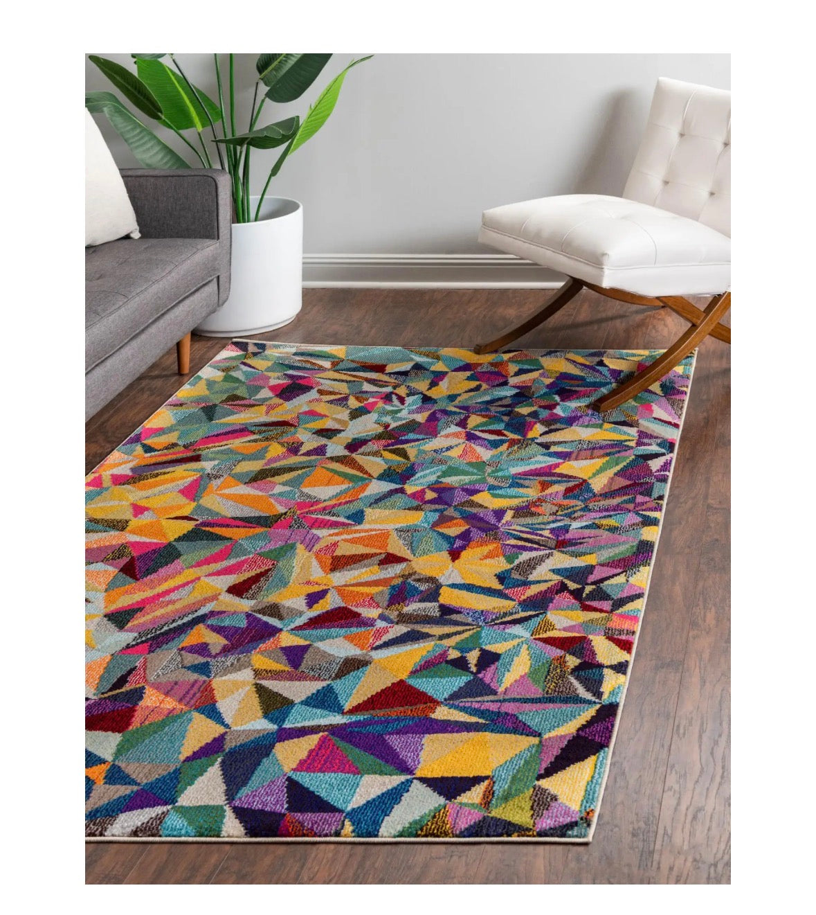 Multi Cube 7'10x10' Estrella Rectangle Rug - Reclaimed Elegance