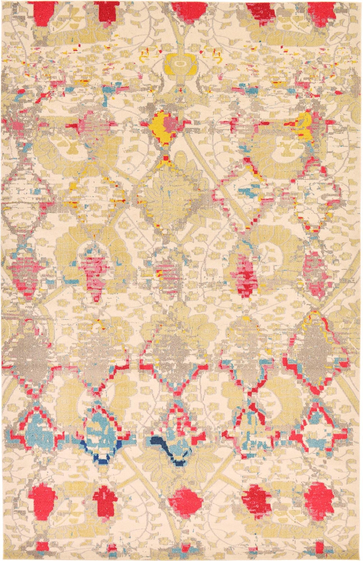 Sedona Canyon Beige & Light Blue Area Rug | Original supplier photo 1