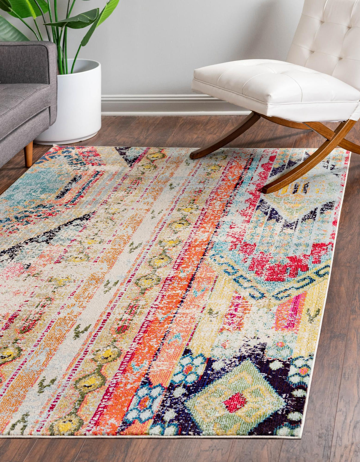 Sedona Yosemite Multi & Blue Area Rug, room setting
