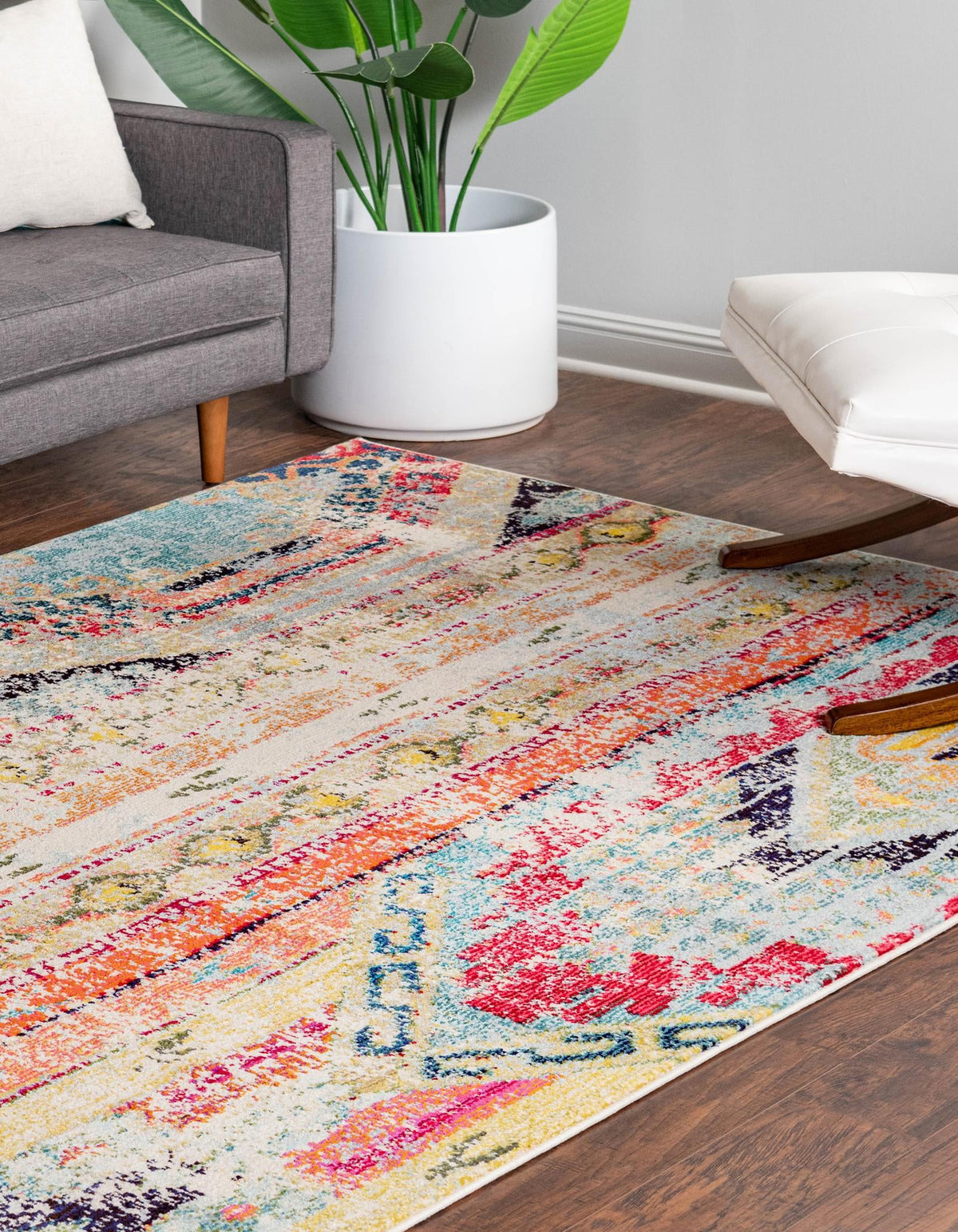 Sedona Yosemite Multi & Blue Area Rug | Unique Loom high-resolution supplier additional photo 3127706_image_1011.jpg