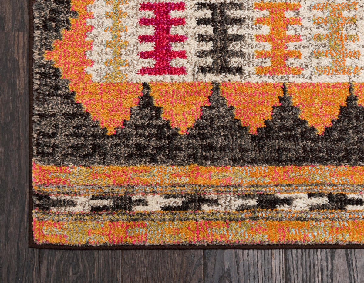 Sedona Native Red/Brown | Supplier rug image / alternate view