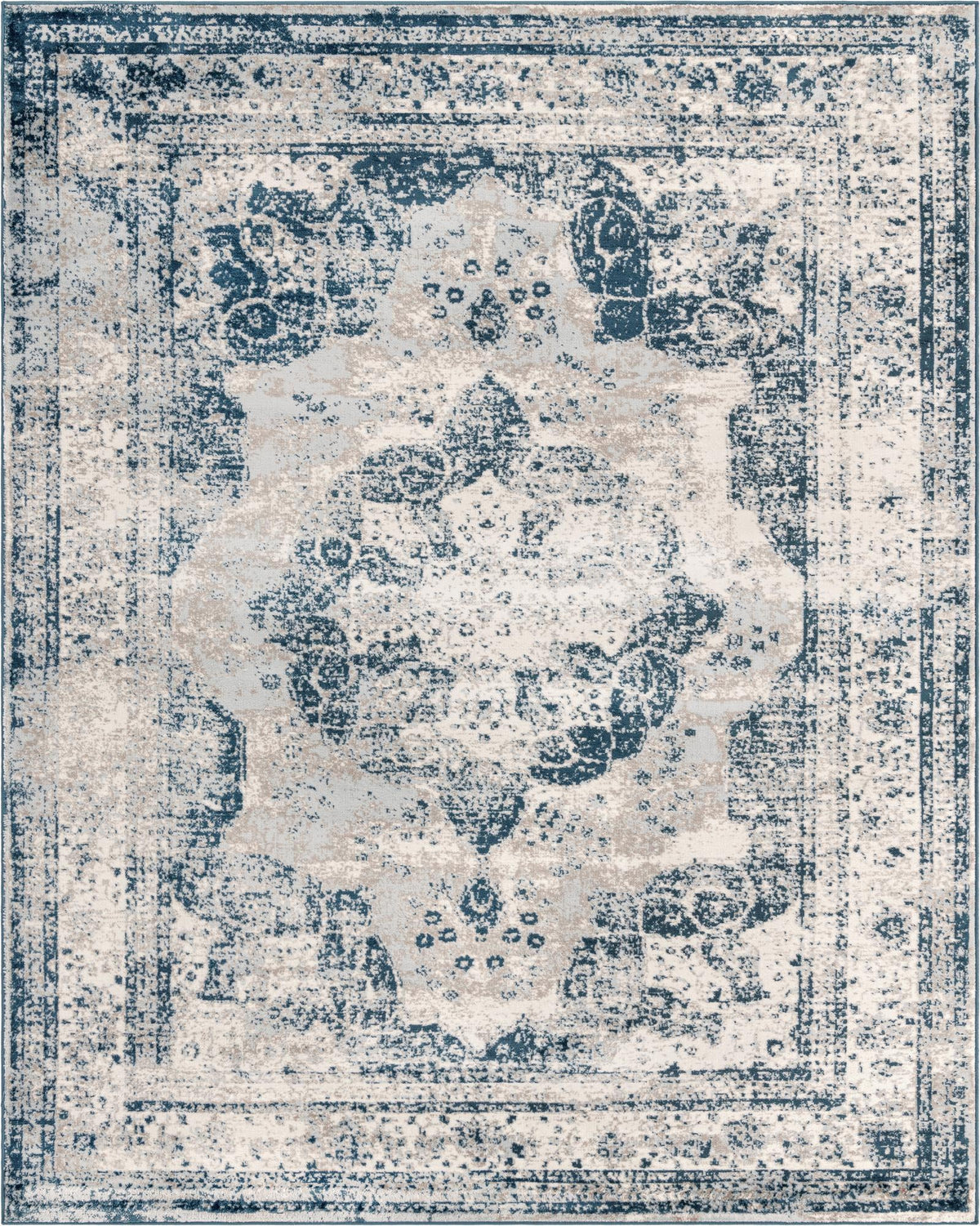 Sofia Salle Garnier Blue/Ivory | Overhead rug, default SKU 3134081