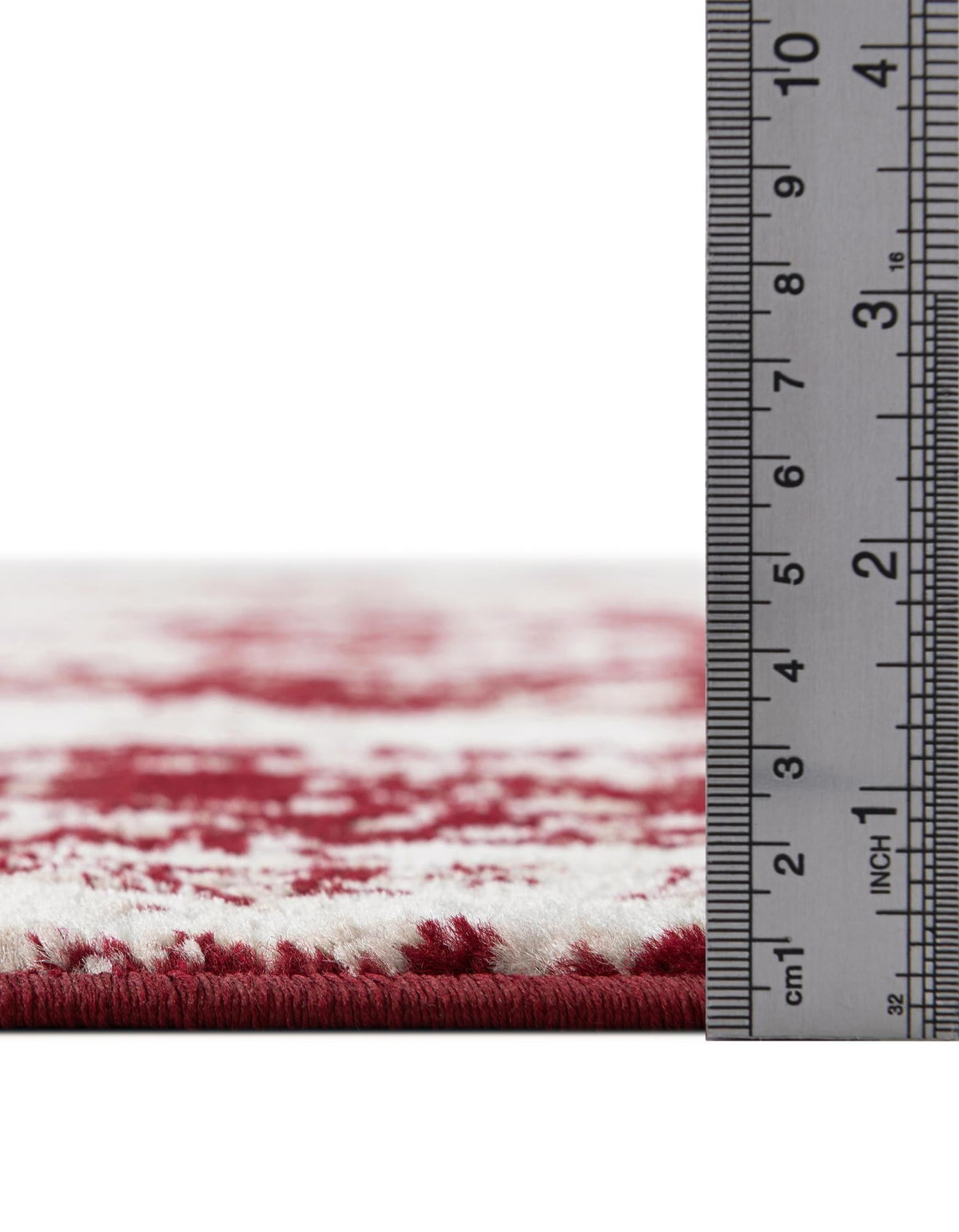 Sofia Salle Garnier Burgundy/Ivory | Supplier rug image / alternate view