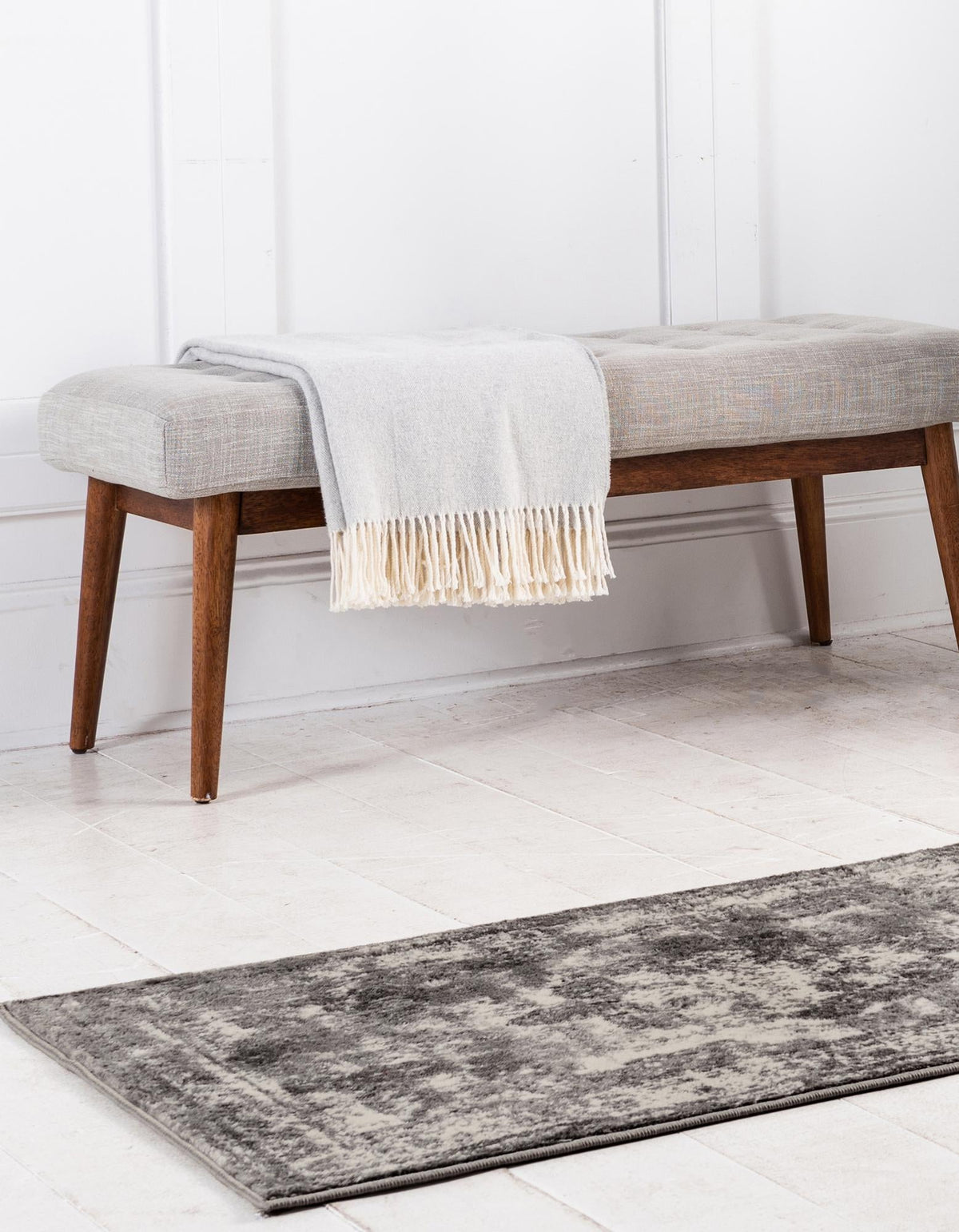 Sofia Salle Garnier Gray & Ivory Area Rug | Original supplier photo 51