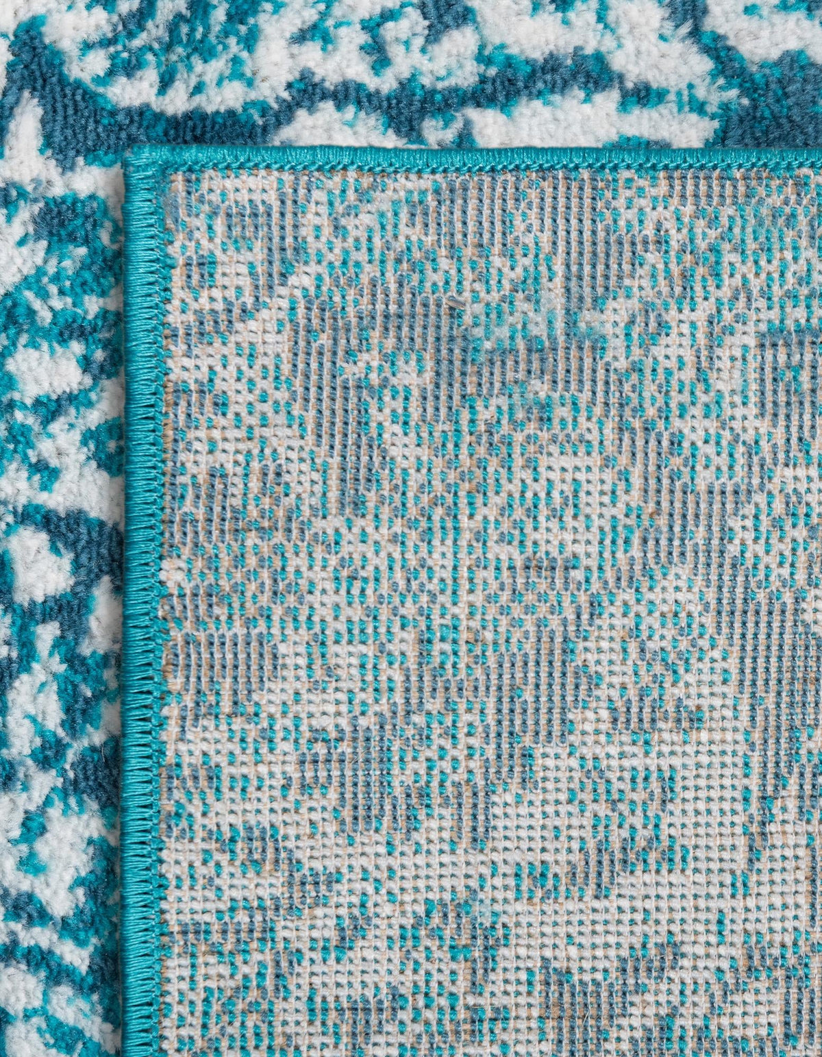 Sofia Grace Turquoise & Ivory Area Rug | Original supplier photo 22
