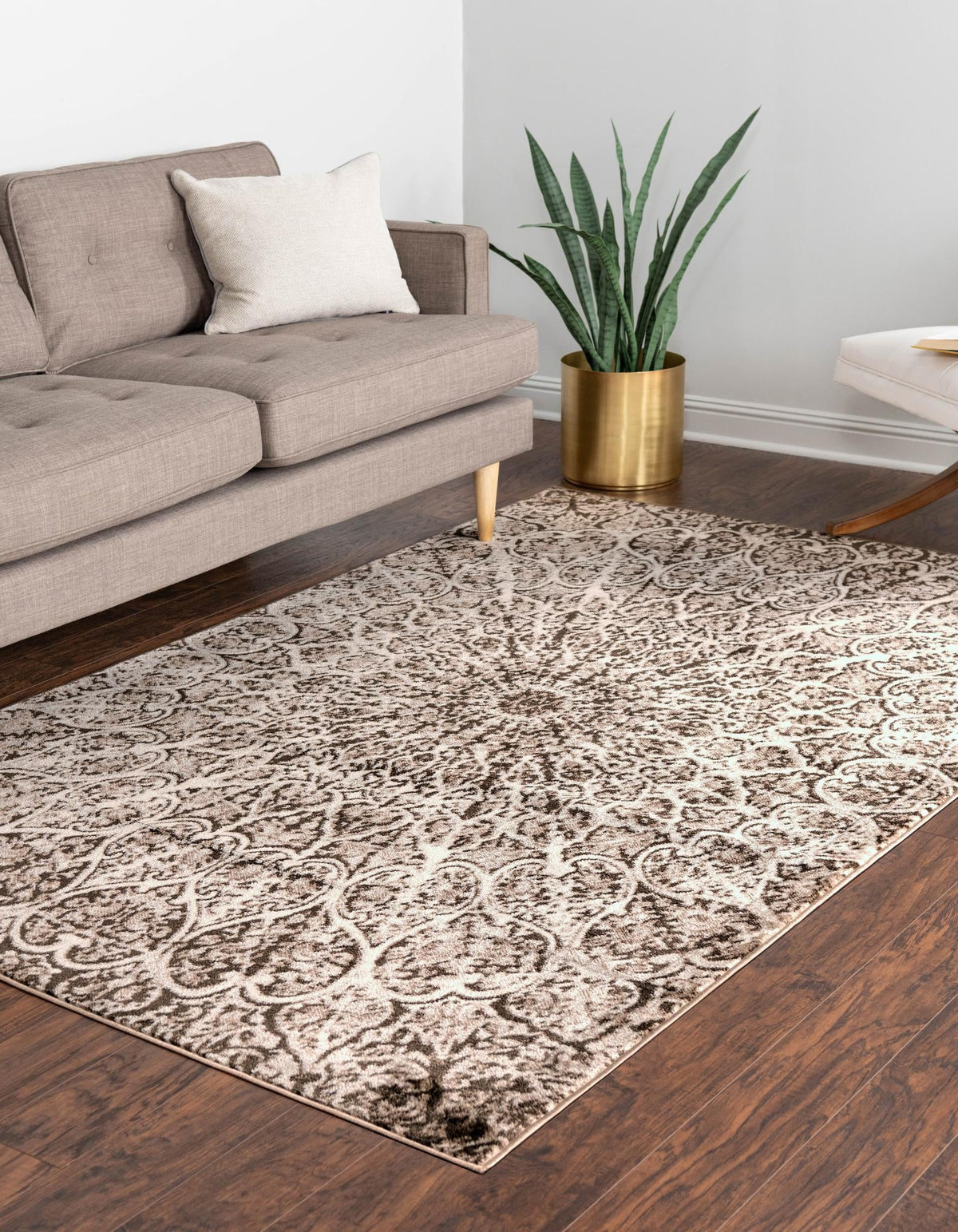 Sofia Grace Brown/Ivory | Supplier rug image / alternate view