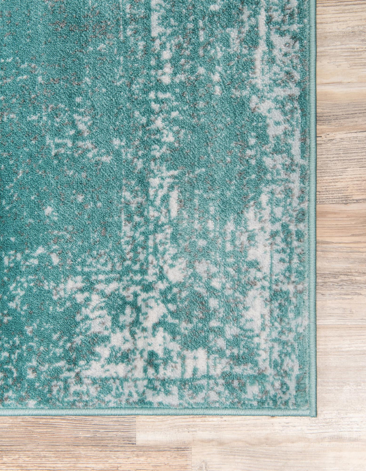 Sofia Casino Turquoise & Ivory Area Rug | Unique Loom high-resolution supplier additional photo 3137809_image_1014.jpg