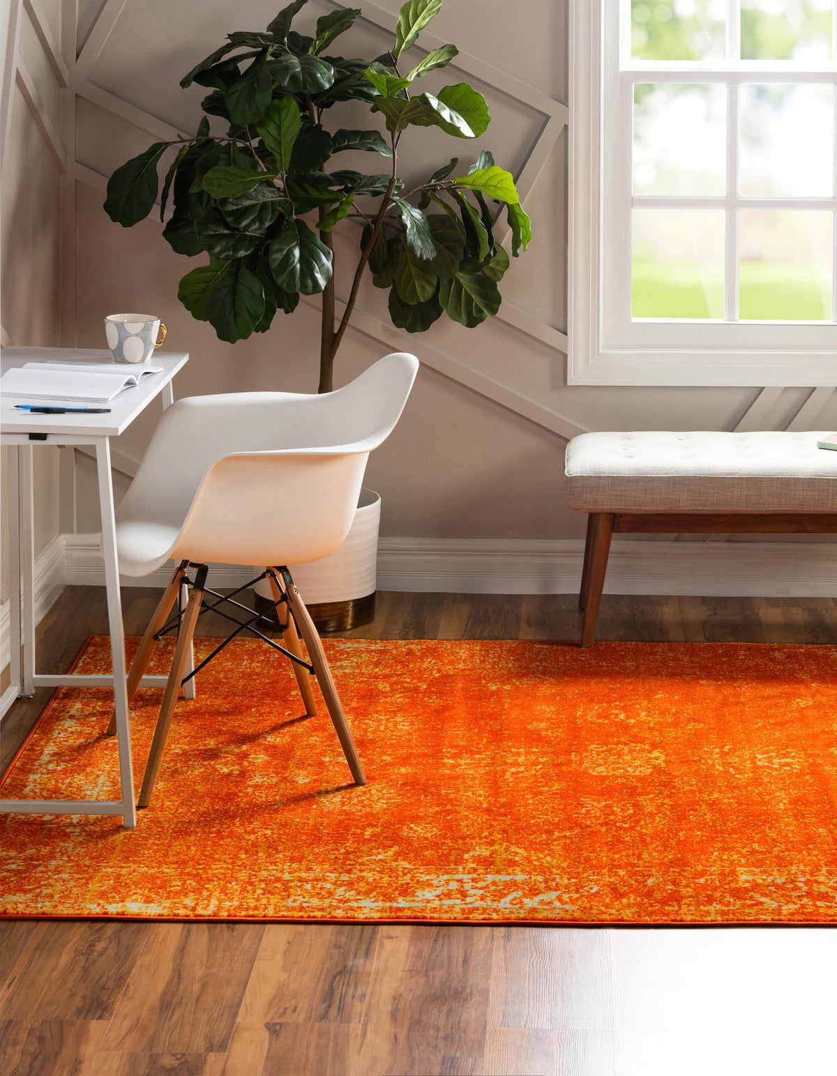 Sofia Casino Orange/Yellow | Matching Rectangle lifestyle