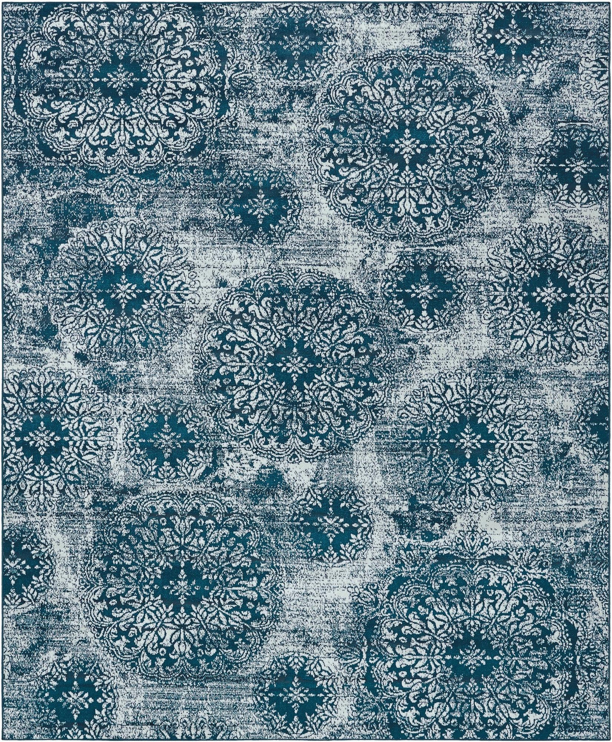 Sofia Grand Blue & Ivory Area Rug | Exact default SKU 3138669 overhead hero