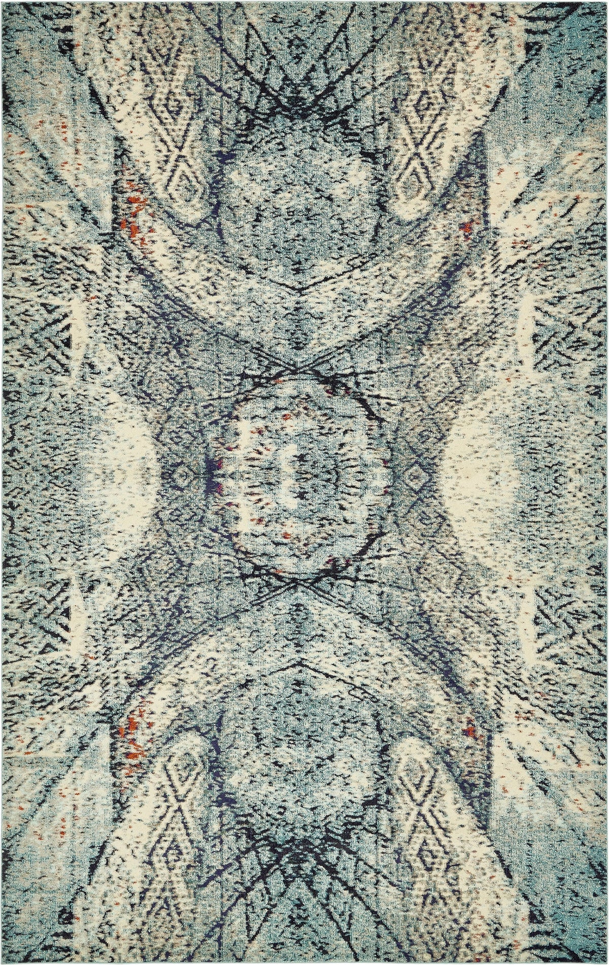 Vita Munch Blue & Cream Area Rug | Original supplier photo 30