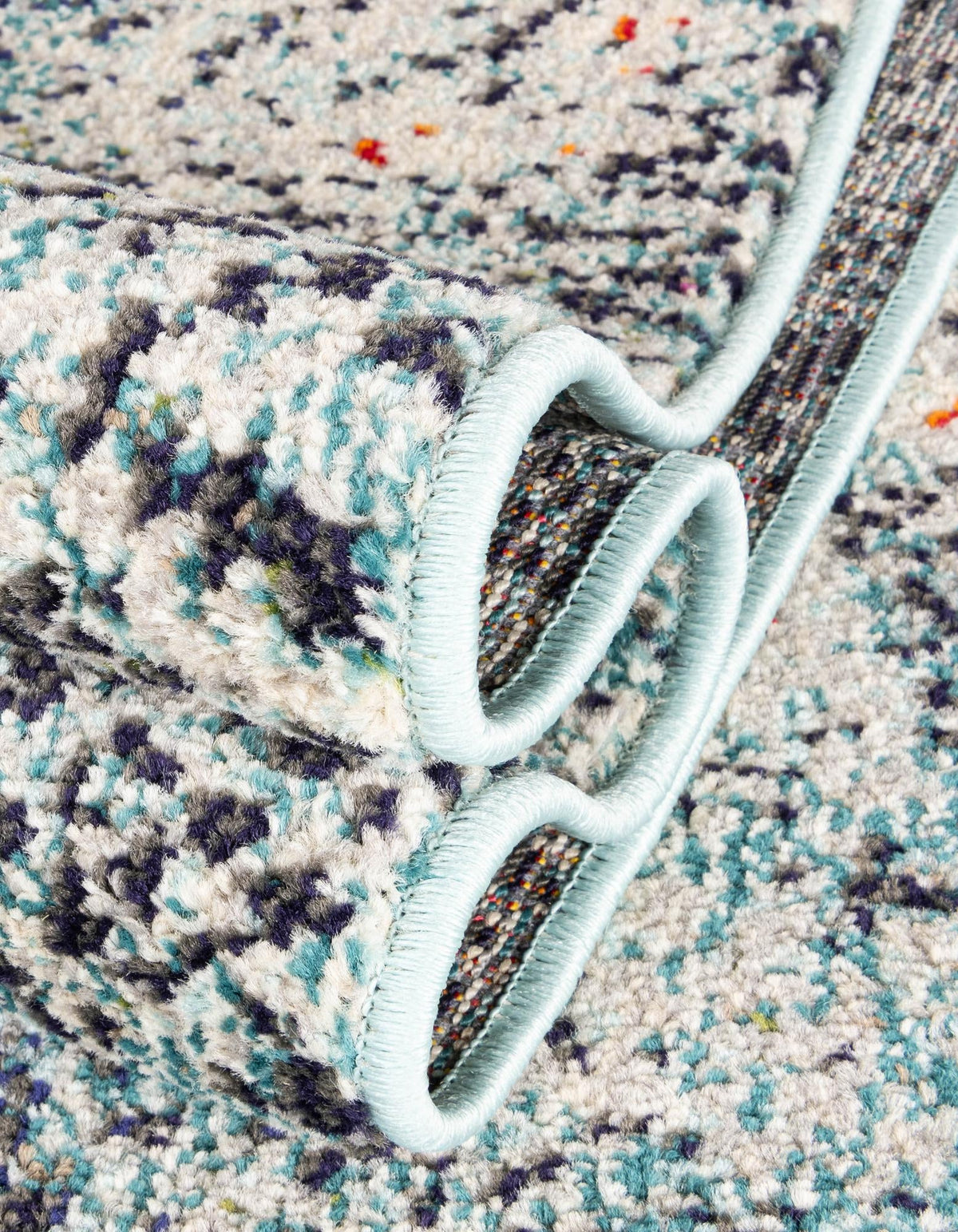 Vita Munch Blue & Cream Area Rug | Original supplier photo 7