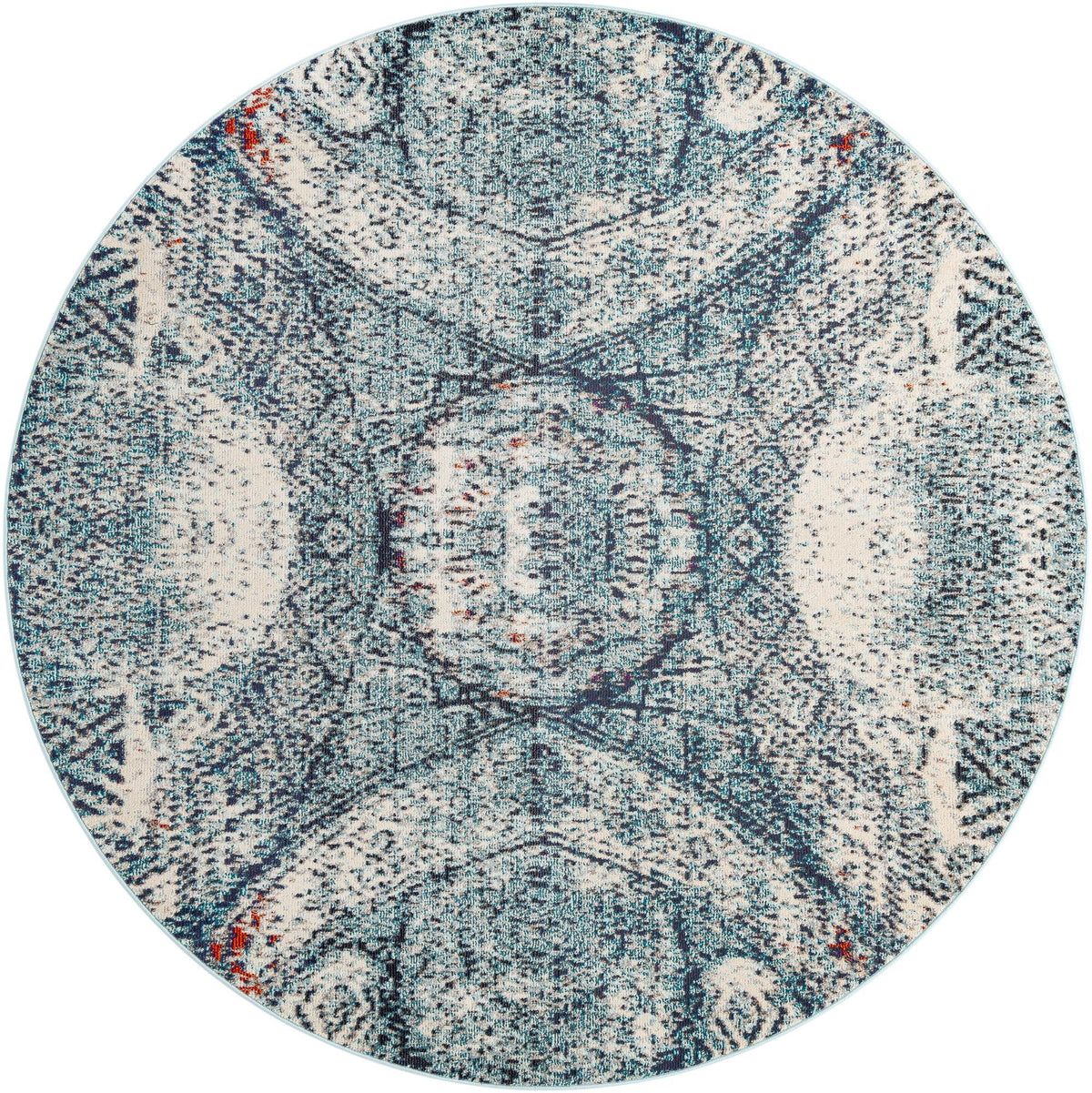 Vita Munch Blue & Cream Area Rug | Original supplier photo 12