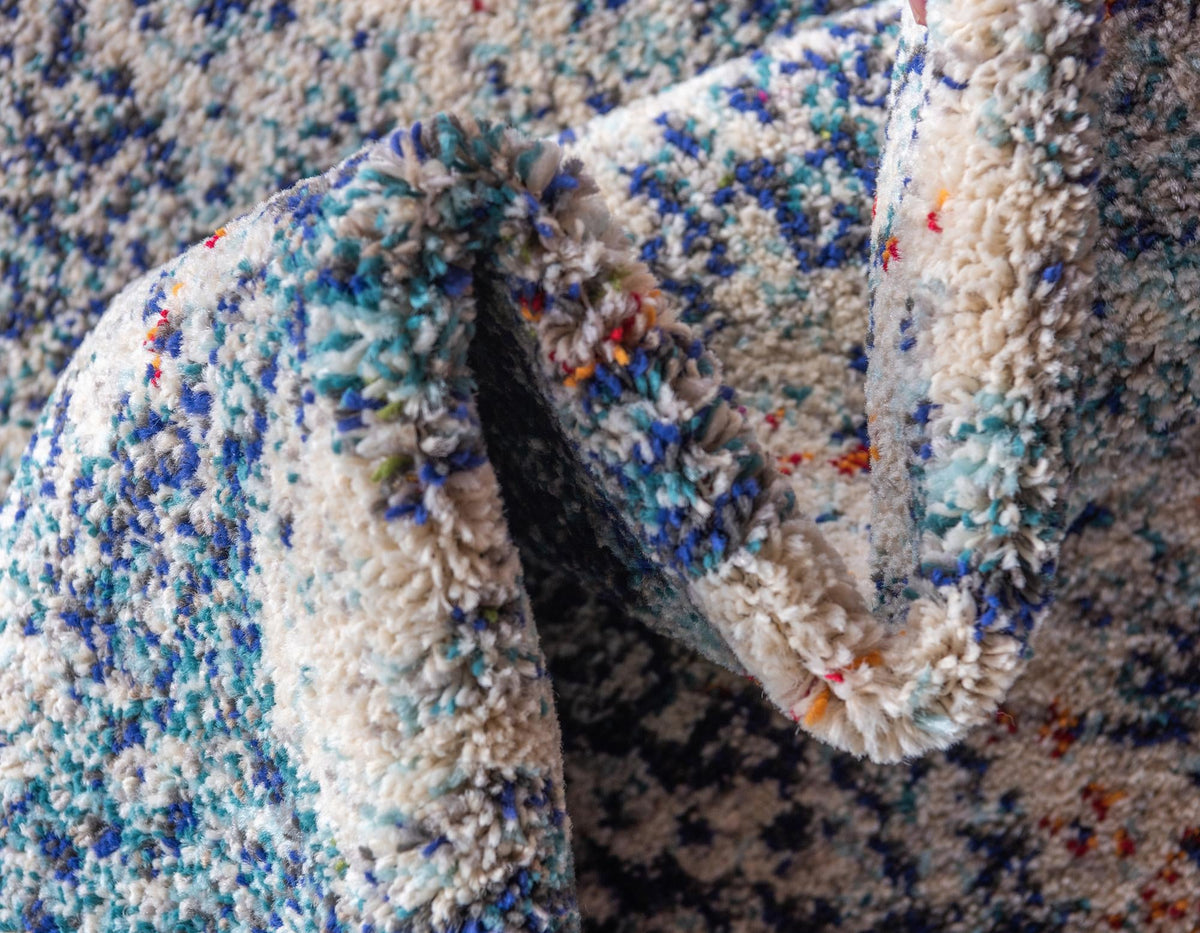 Vita Munch Blue & Cream Area Rug | Original supplier photo 28