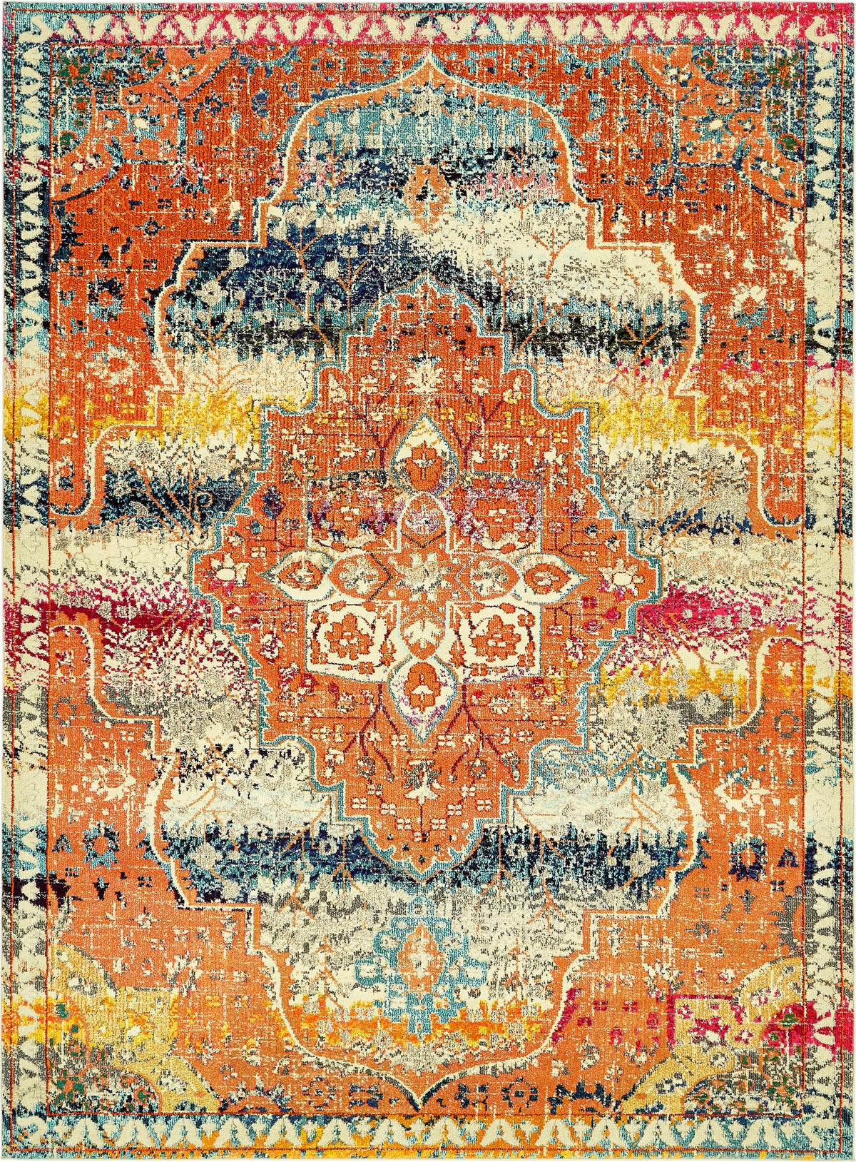 Vita Monet Multi & Beige Area Rug | Original supplier photo 1