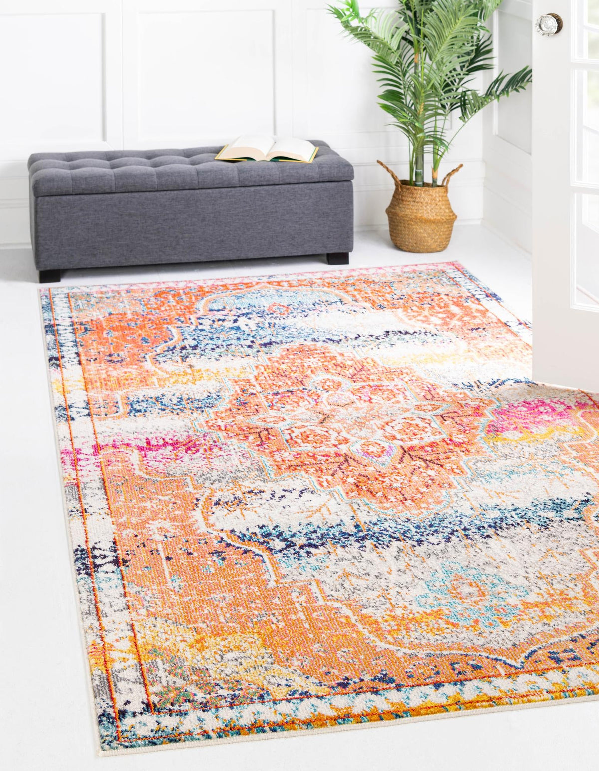 Vita Monet Multi & Beige Area Rug | Original supplier photo 2