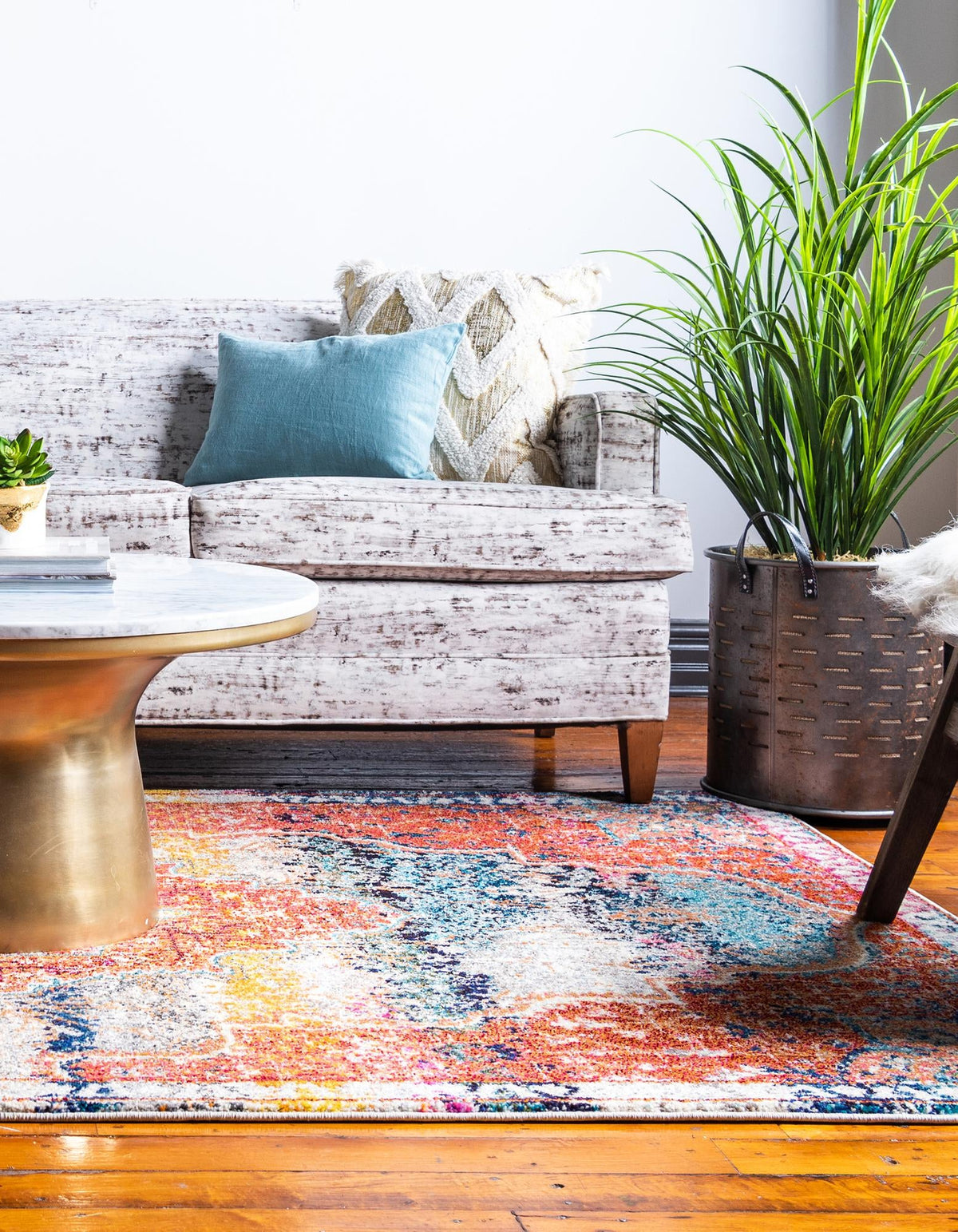Vita Monet Multi & Beige Area Rug | Original supplier photo 3