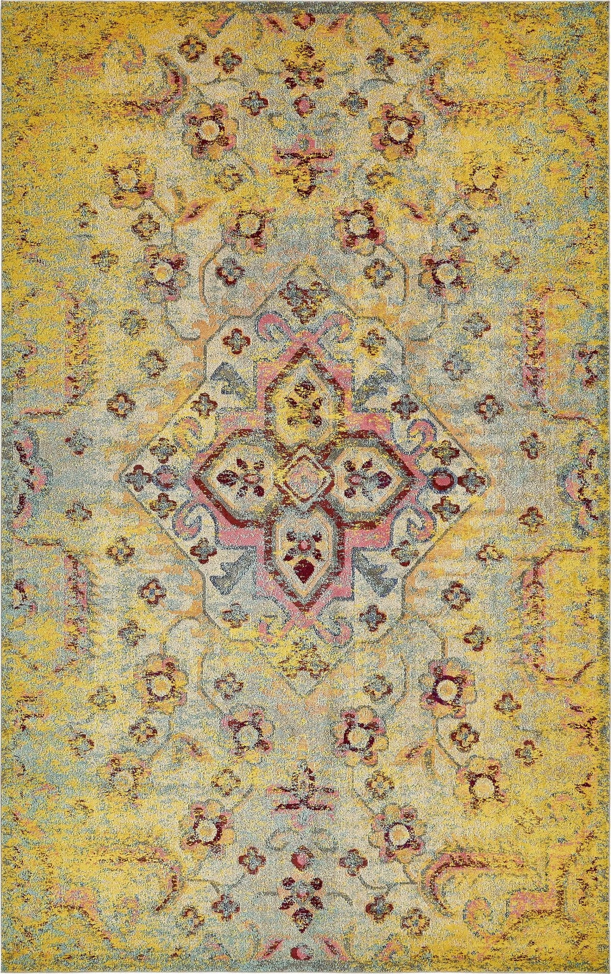 Vita Van Gogh Yellow/Beige | Overhead rug, default SKU 3140050