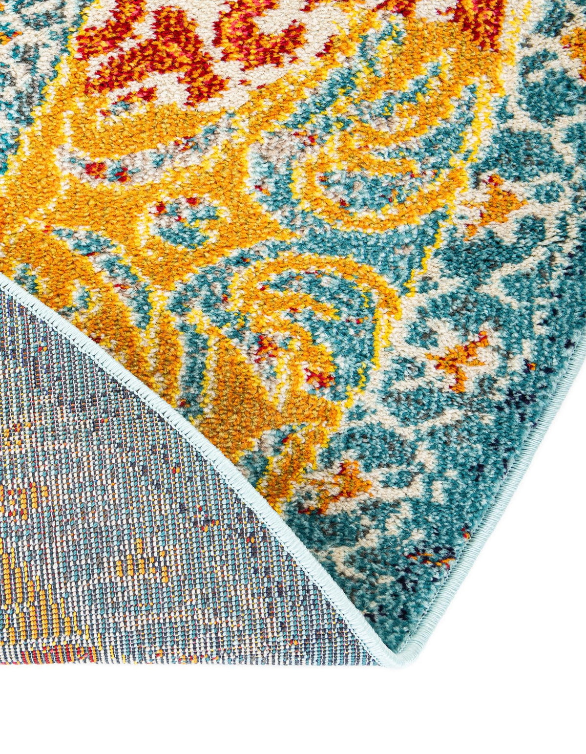 Vita Da Vinci Blue & Beige Area Rug | Original supplier photo 18