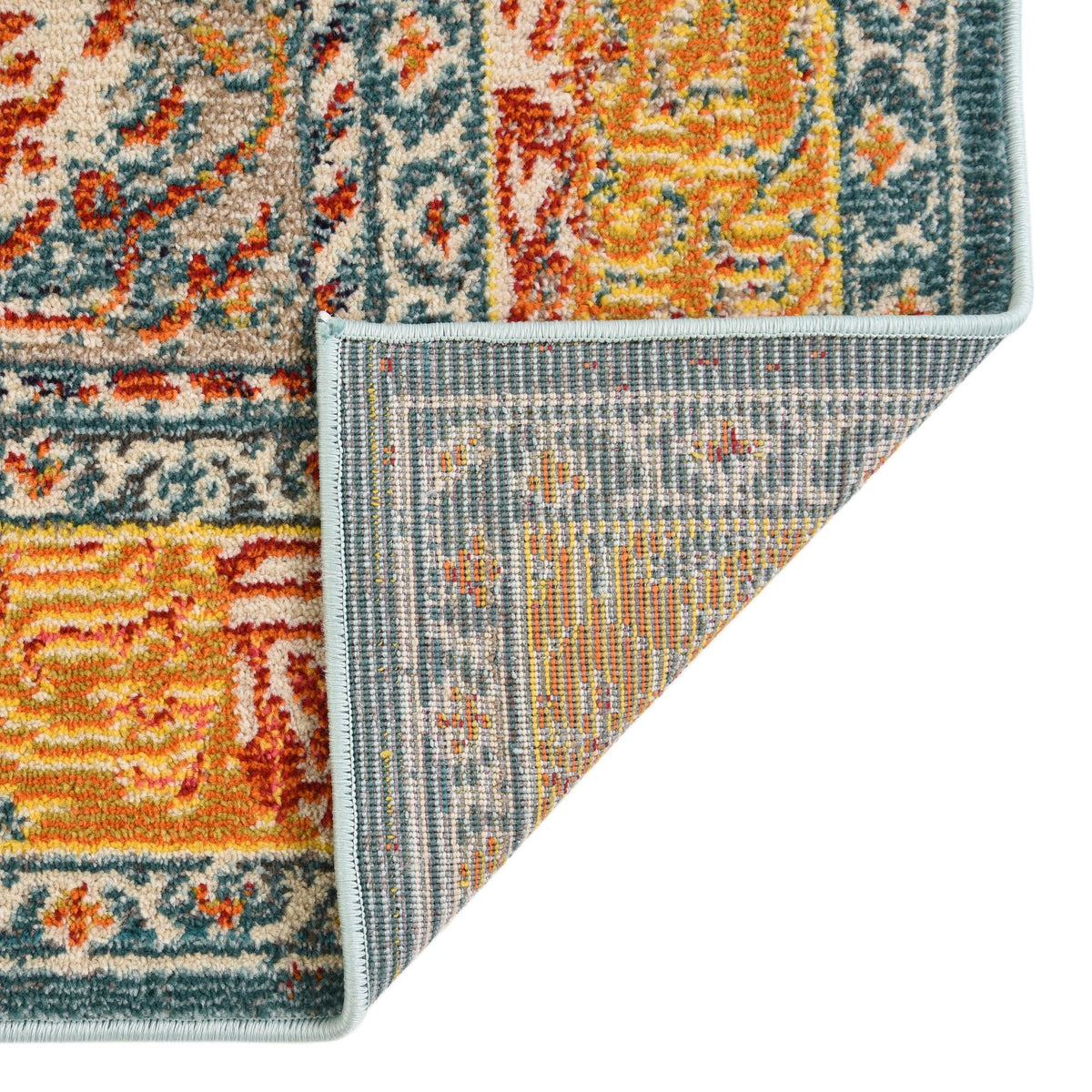 Vita Da Vinci Blue & Beige Area Rug | Original supplier photo 27