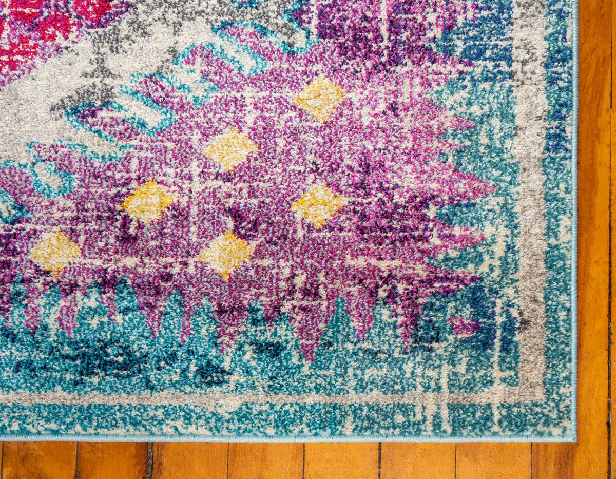 Vita Matisse Multi & Blue Area Rug | Unique Loom high-resolution supplier additional photo 3140827_image_1017.jpg