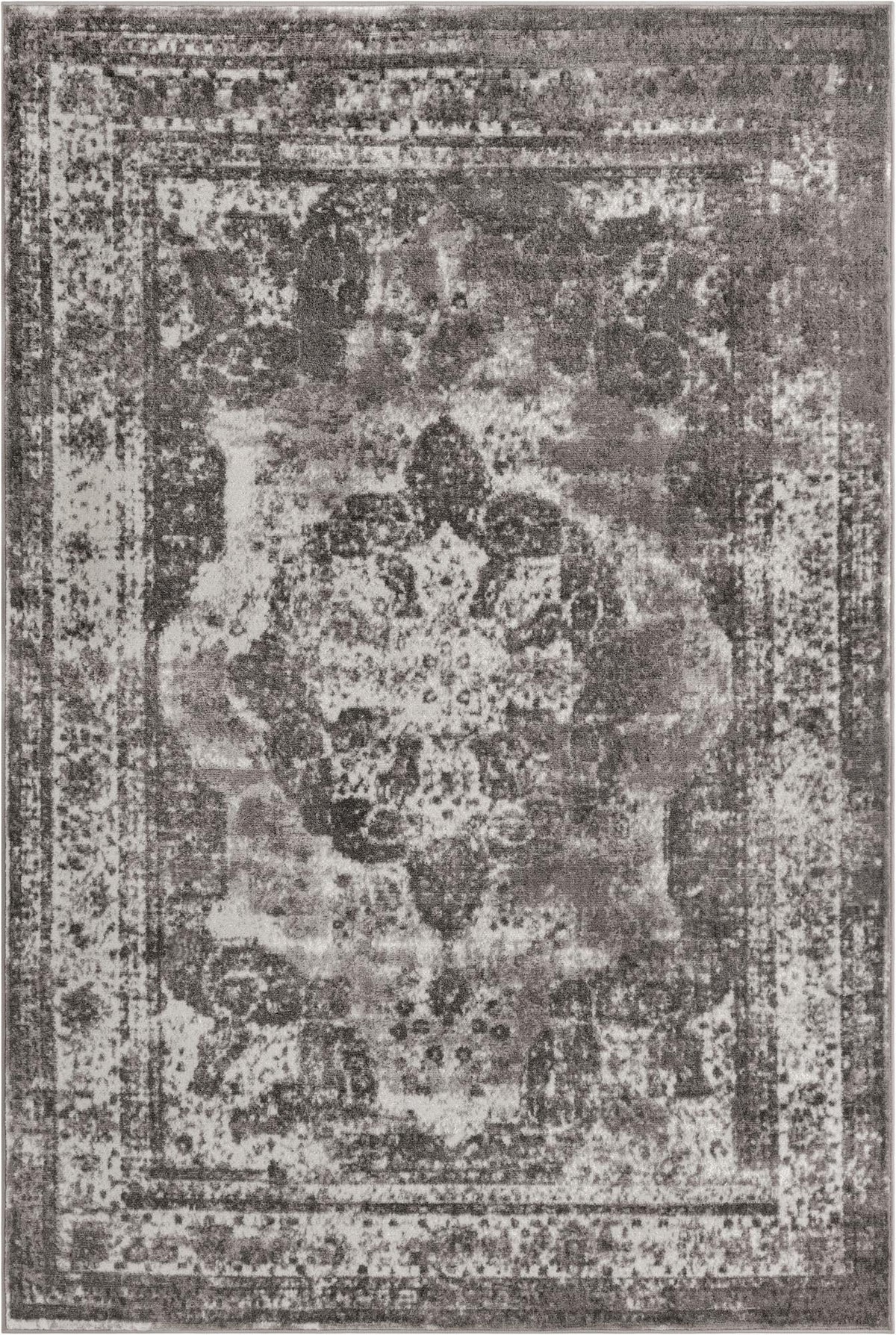 Sofia Salle Garnier Gray & Ivory Area Rug | Original supplier photo 15