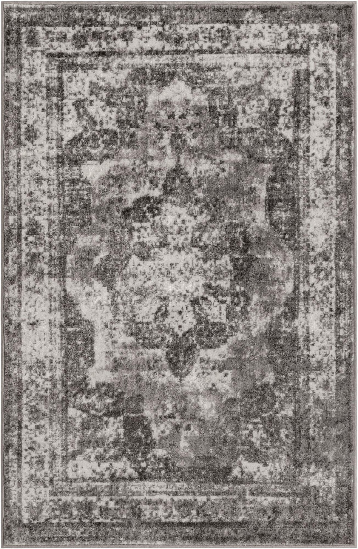 Sofia Salle Garnier Gray & Ivory Area Rug | Original supplier photo 18