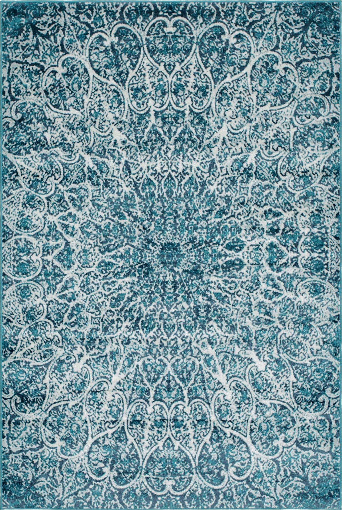 Sofia Grace Turquoise & Ivory Area Rug | Original supplier photo 33