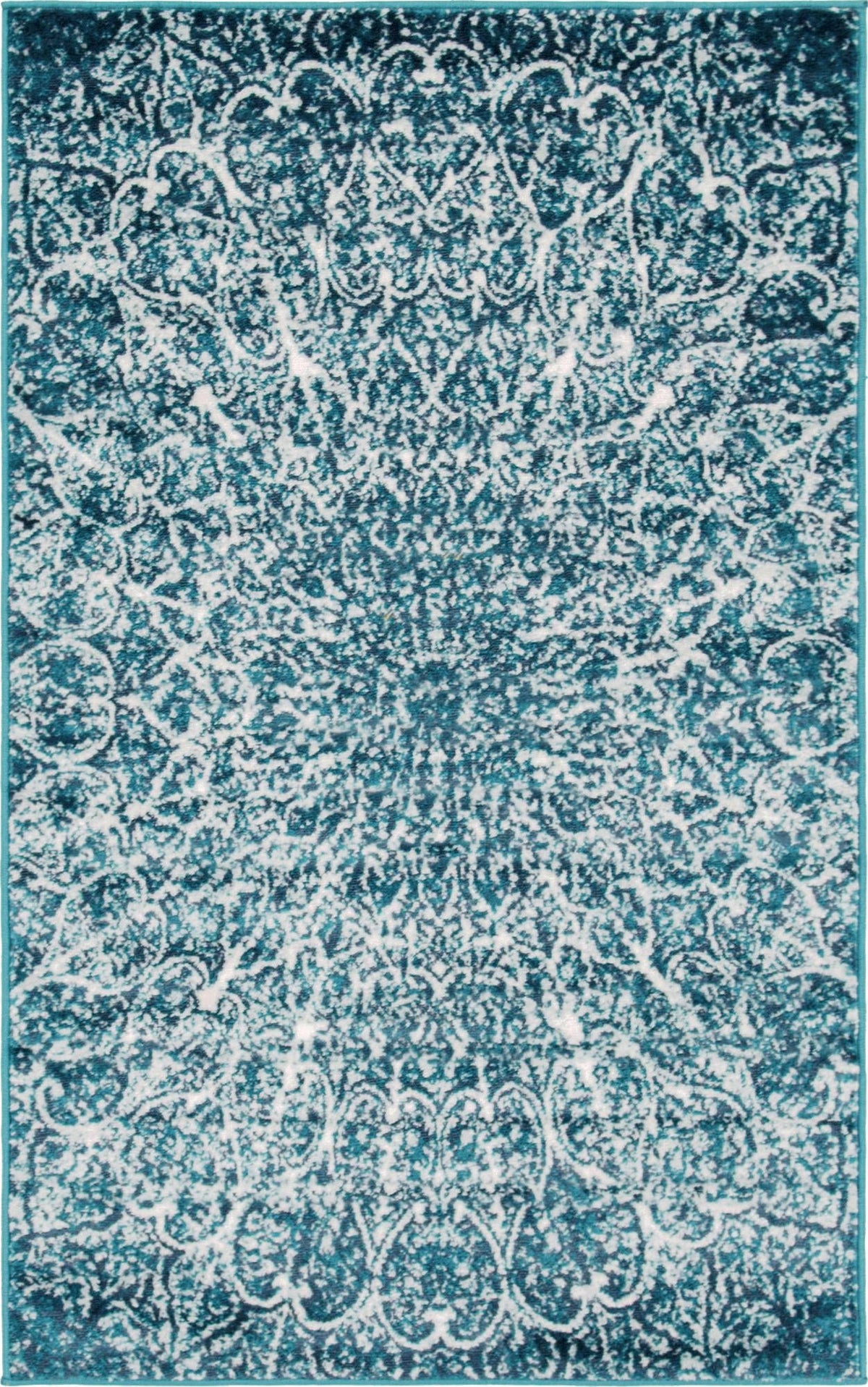 Sofia Grace Turquoise & Ivory Area Rug | Original supplier photo 39