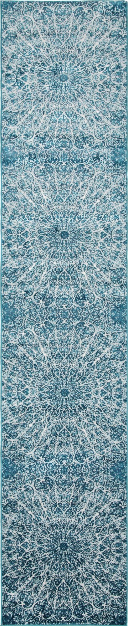 Sofia Grace Turquoise & Ivory Area Rug | Original supplier photo 34