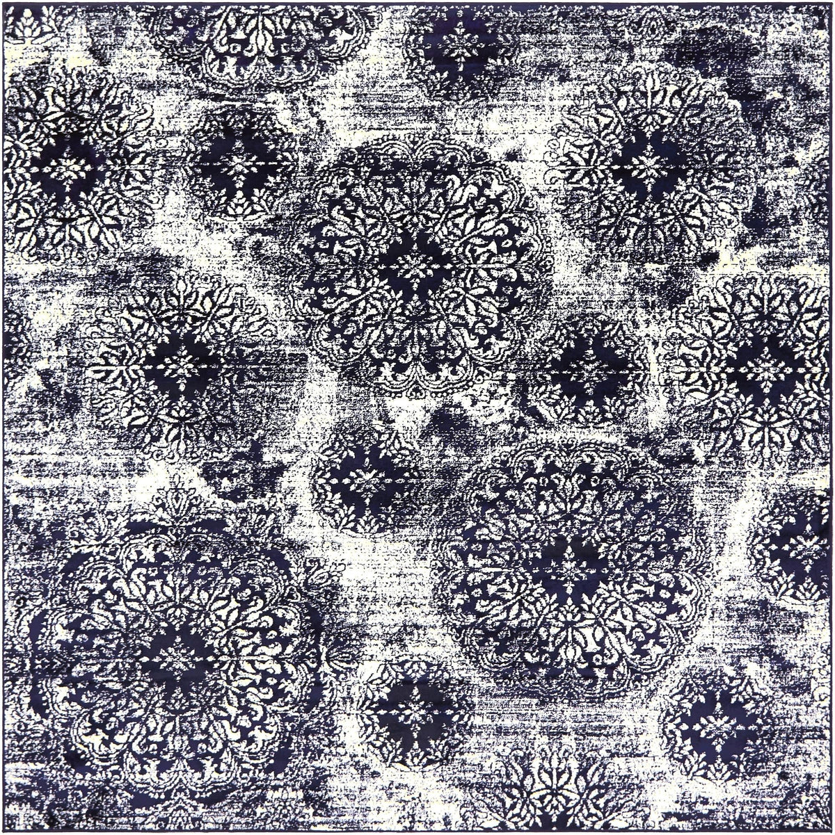 Sofia Grand Navy Blue & Ivory Area Rug | Exact default SKU 3141508 overhead hero