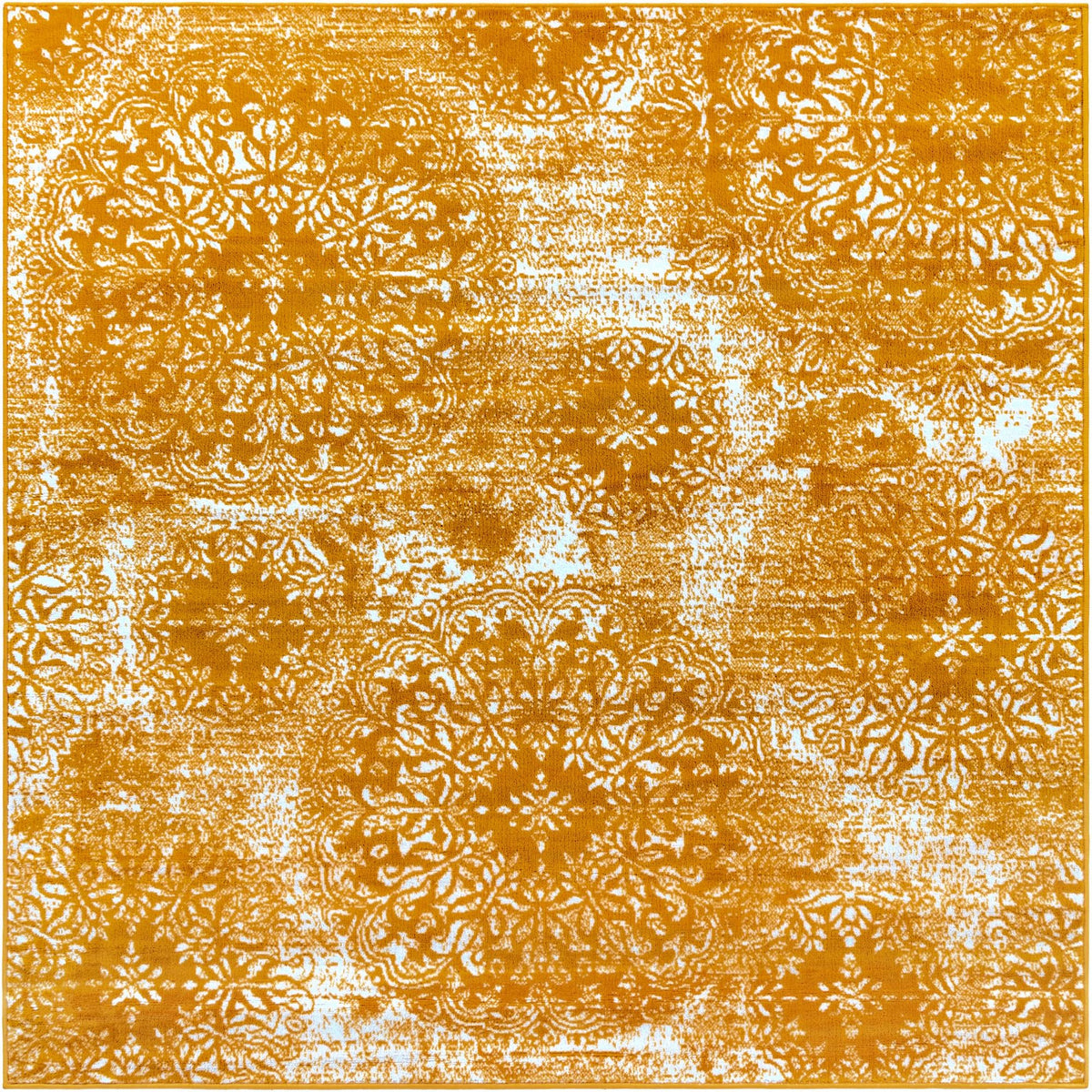Sofia Grand Yellow & Ivory Area Rug | Manufacturer additional original detail or rug view