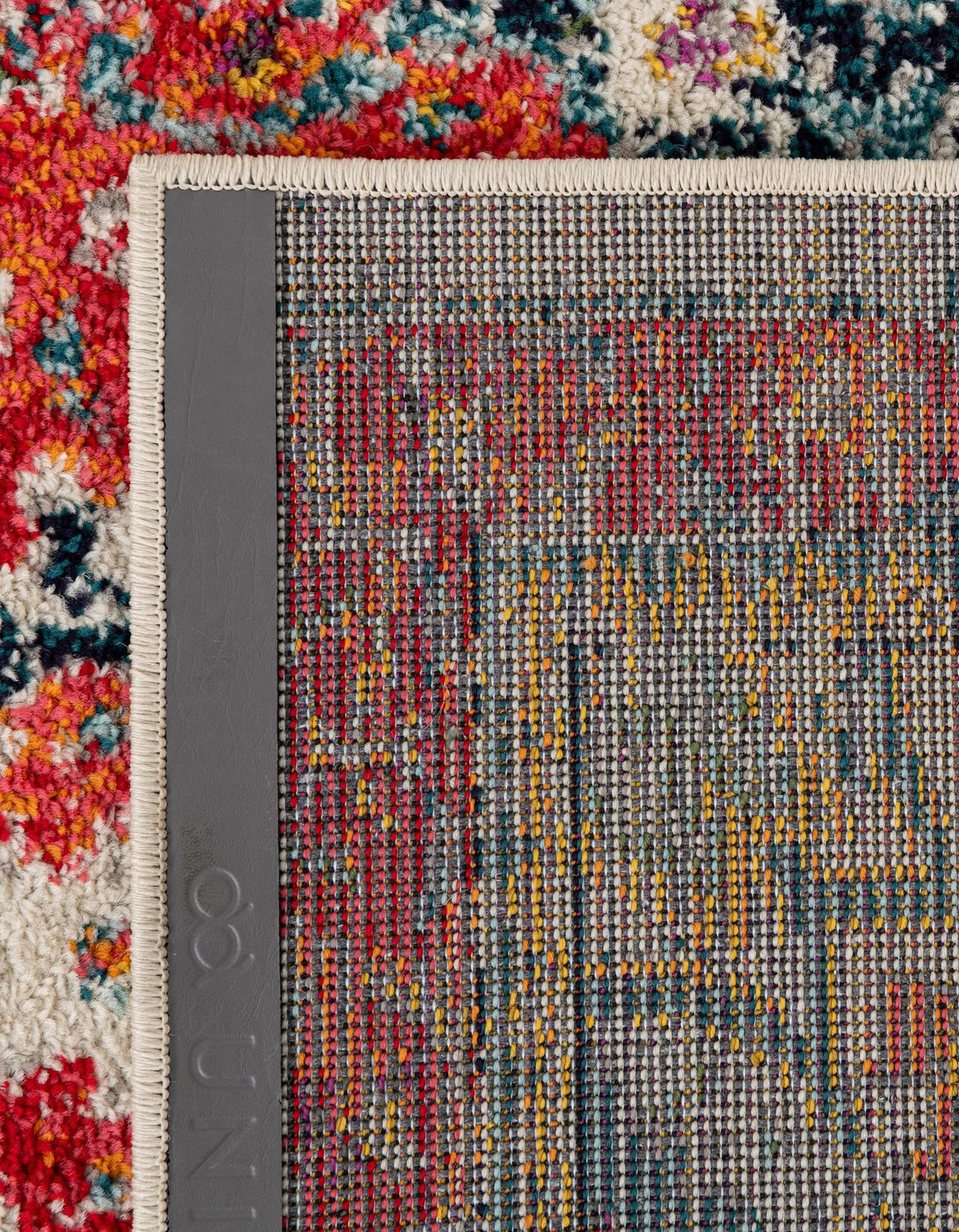 Penrose Alexis Ivory & Blue Area Rug | Unique Loom high-resolution supplier additional photo 3143346_image_1024.jpg