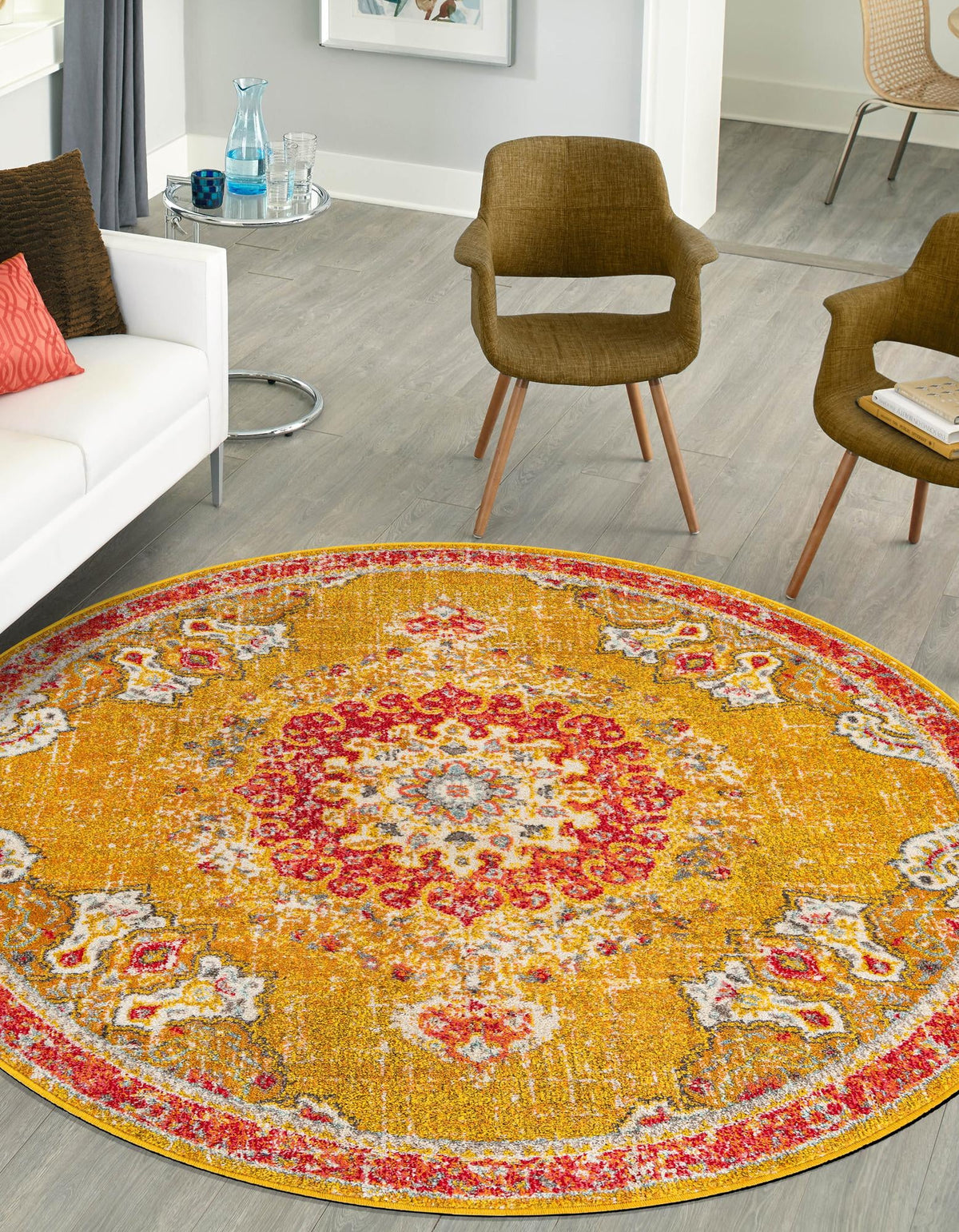 Penrose Alexis Gold & Gray Area Rug | Original supplier photo 21