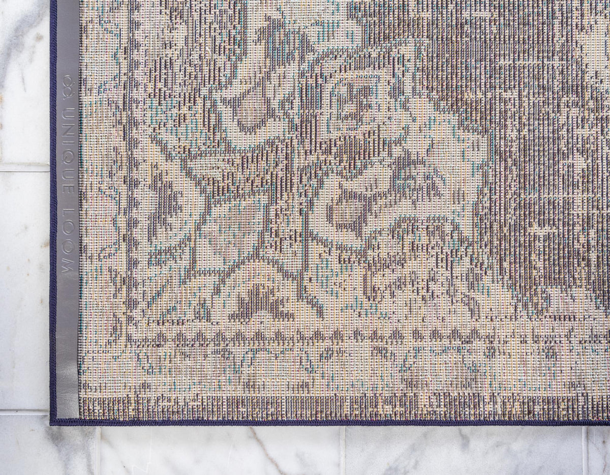 Penrose Alexis Navy Blue/Beige | Supplier rug image / alternate view