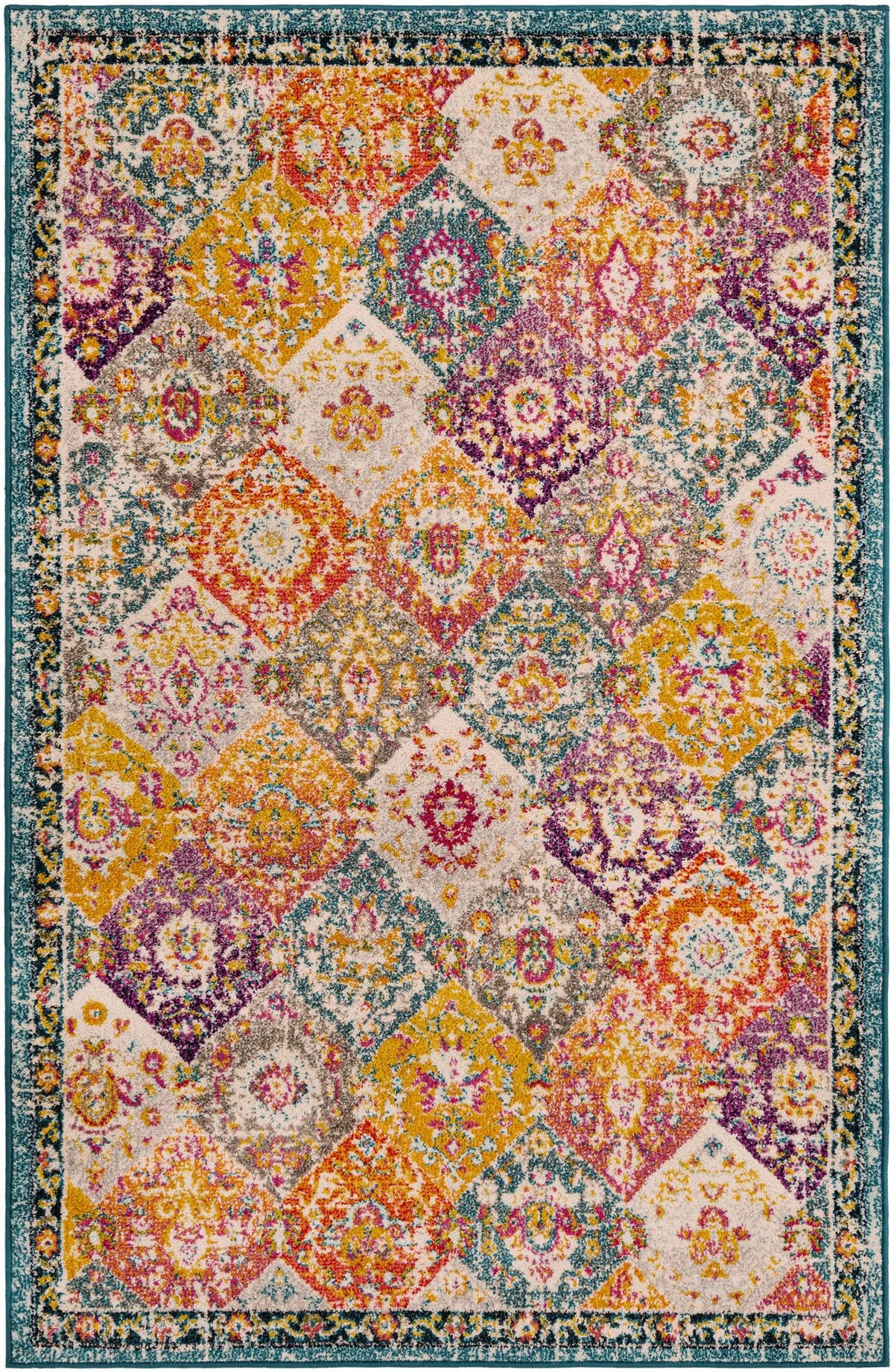 Penrose Blake Multi & Blue Area Rug | Original supplier photo 15