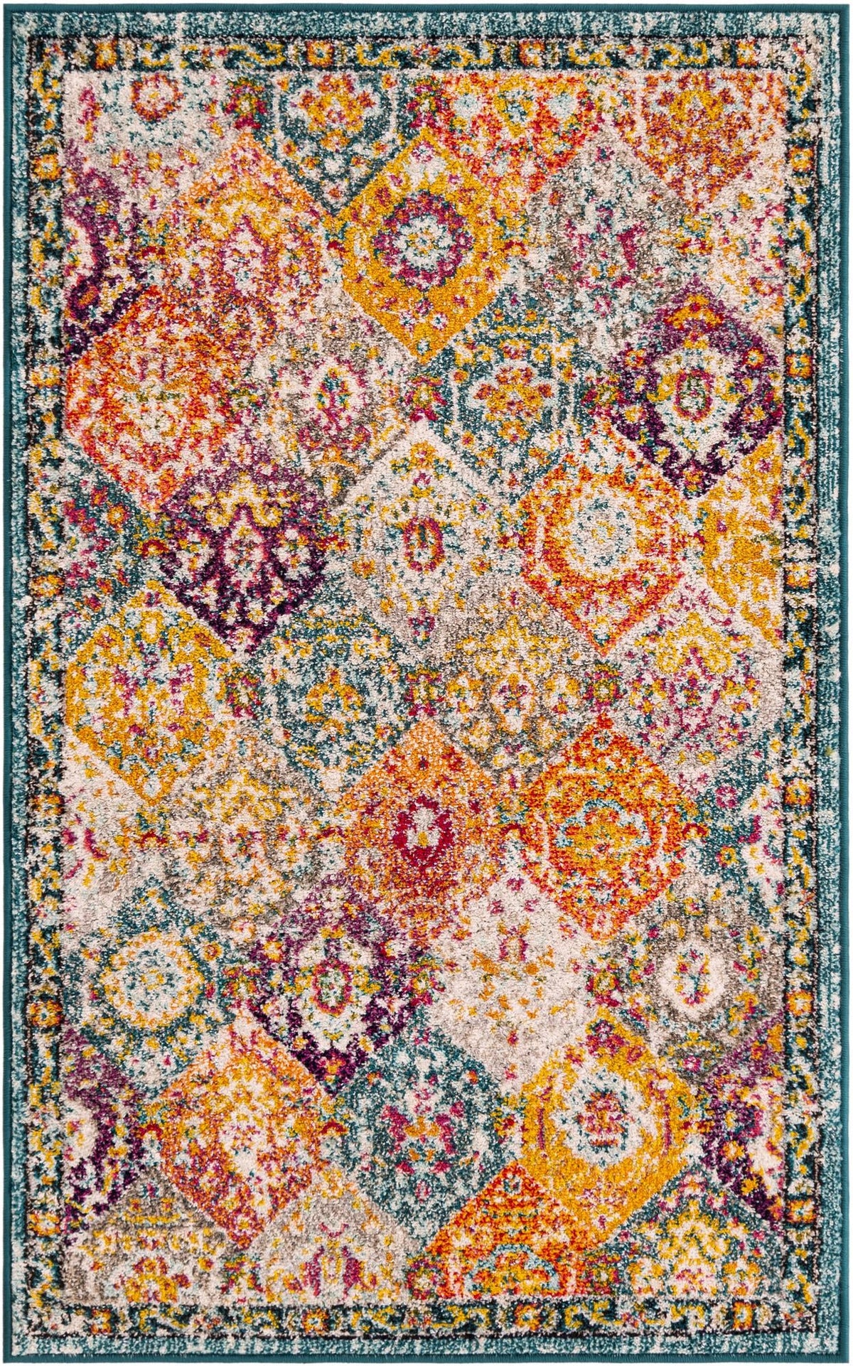 Penrose Blake Multi & Blue Area Rug | Original supplier photo 18