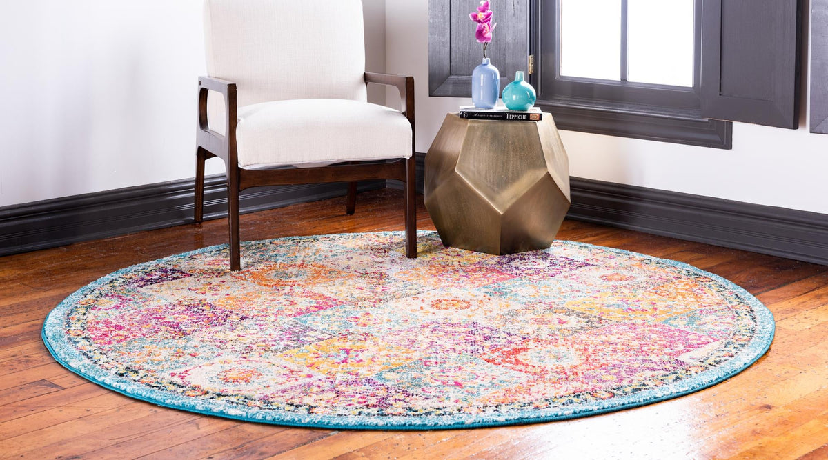 Penrose Blake Multi & Blue Area Rug | Original supplier photo 22