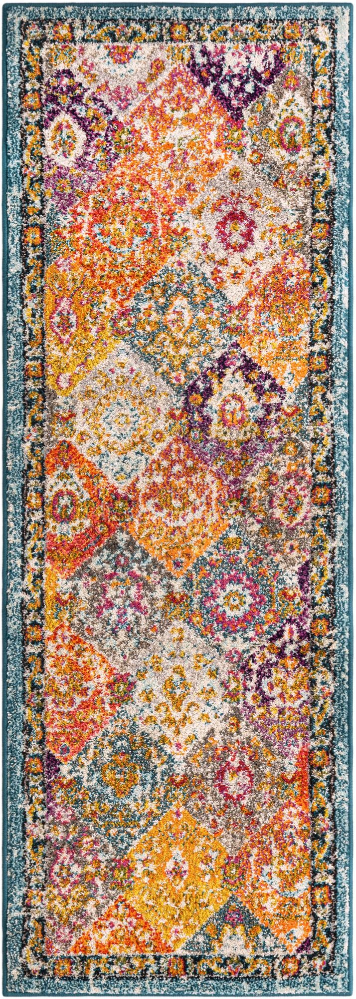 Penrose Blake Multi & Blue Area Rug | Original supplier photo 91