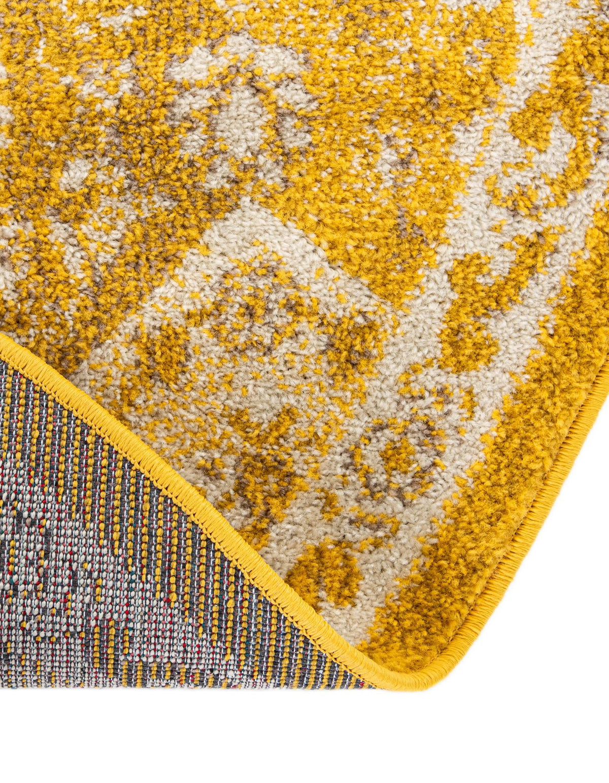 Penrose Blake Yellow & Beige Area Rug | Original supplier photo 20
