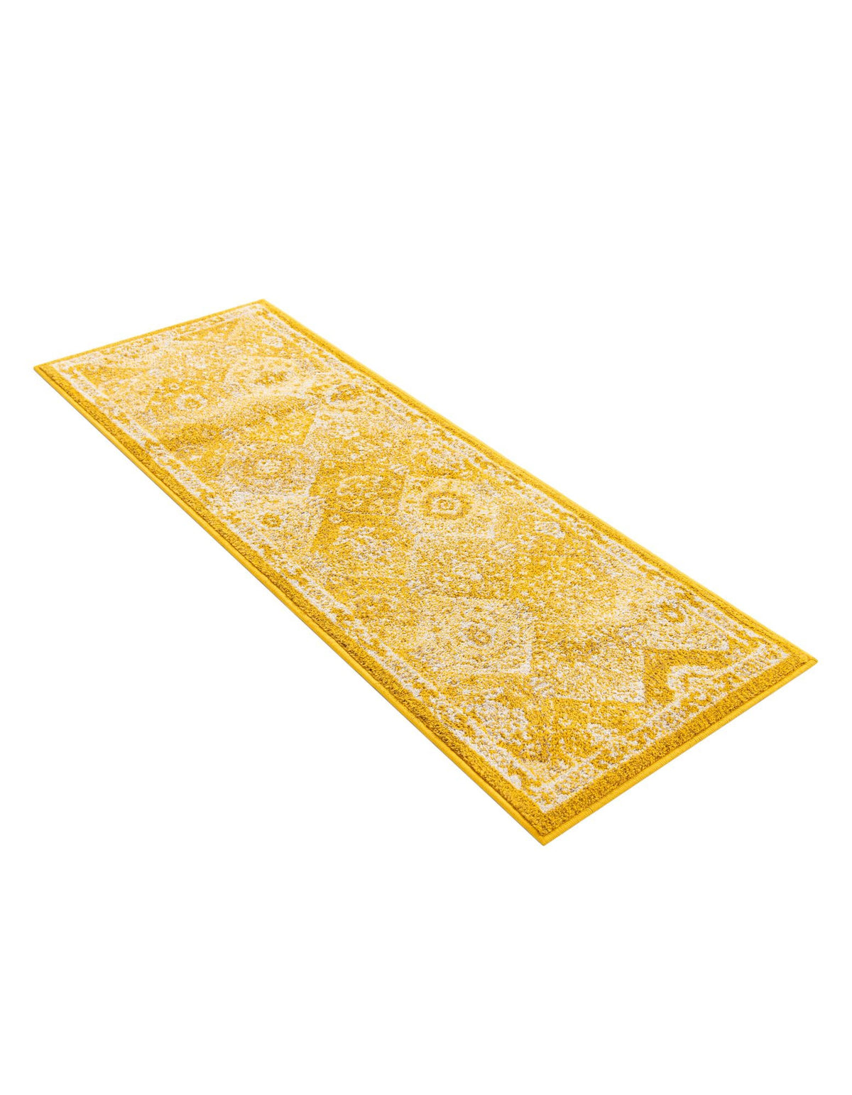 Penrose Blake Yellow & Beige Area Rug | Original supplier photo 25
