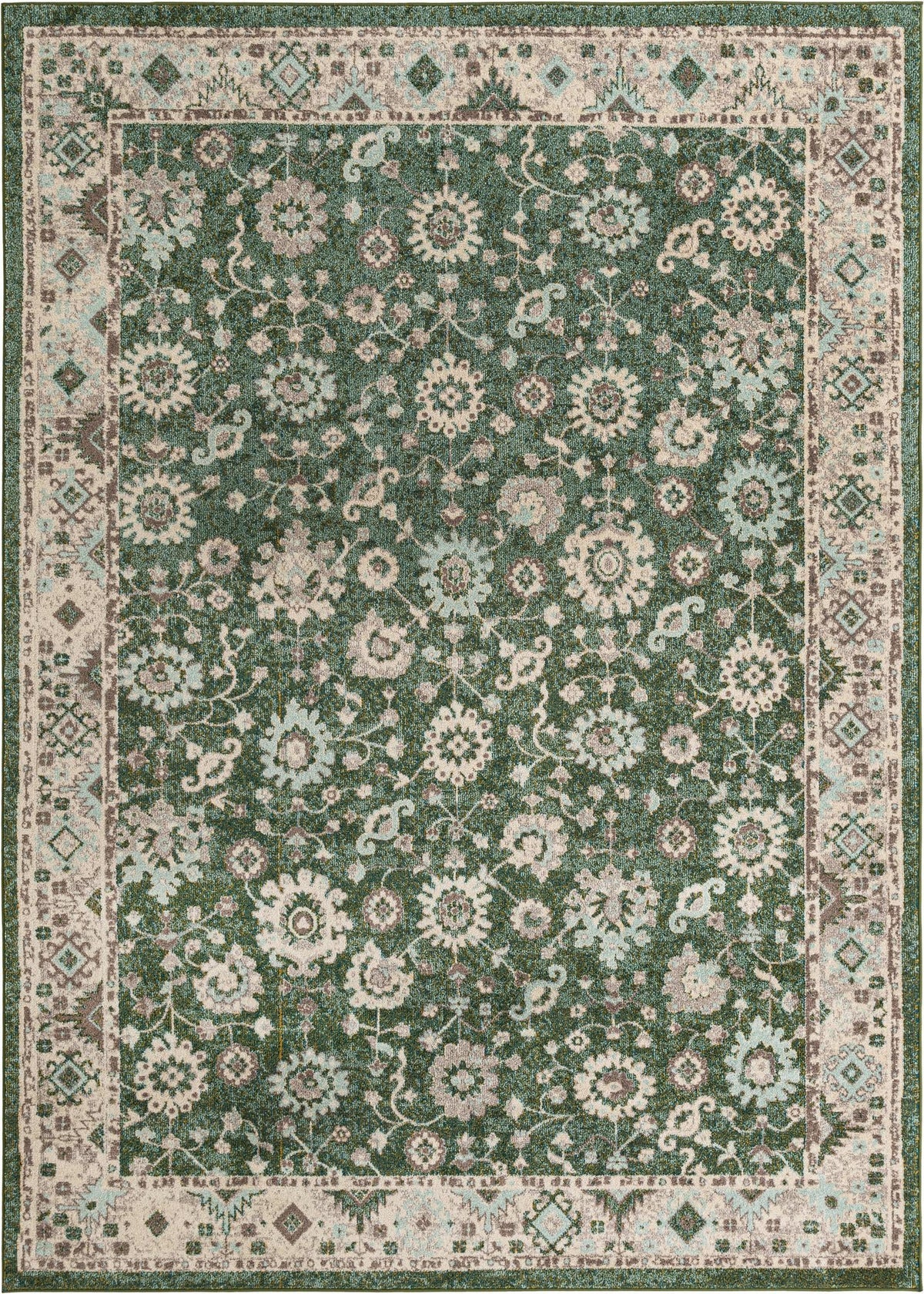 Penrose Krystle Green & Beige Area Rug | Original supplier photo 10